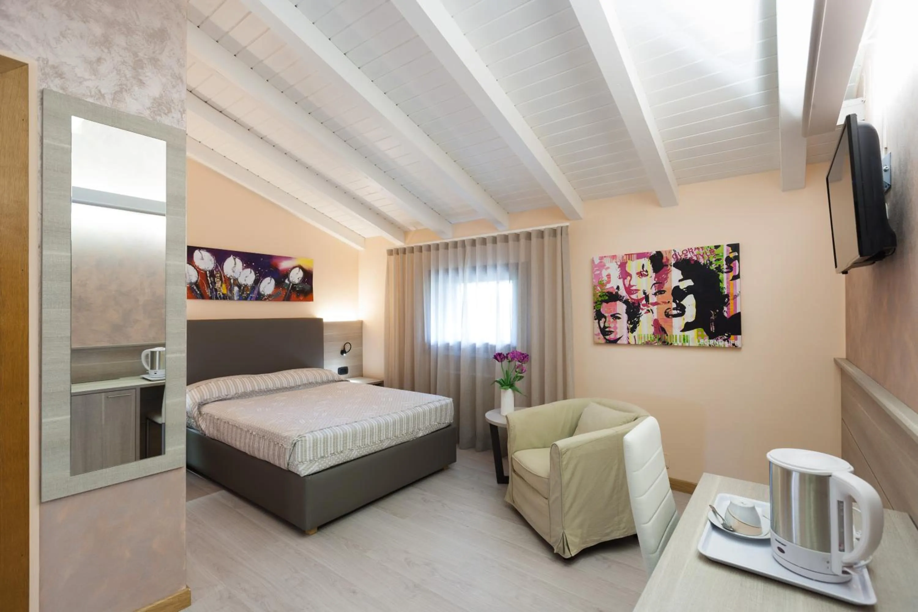 Bed in Hotel Prata Verde