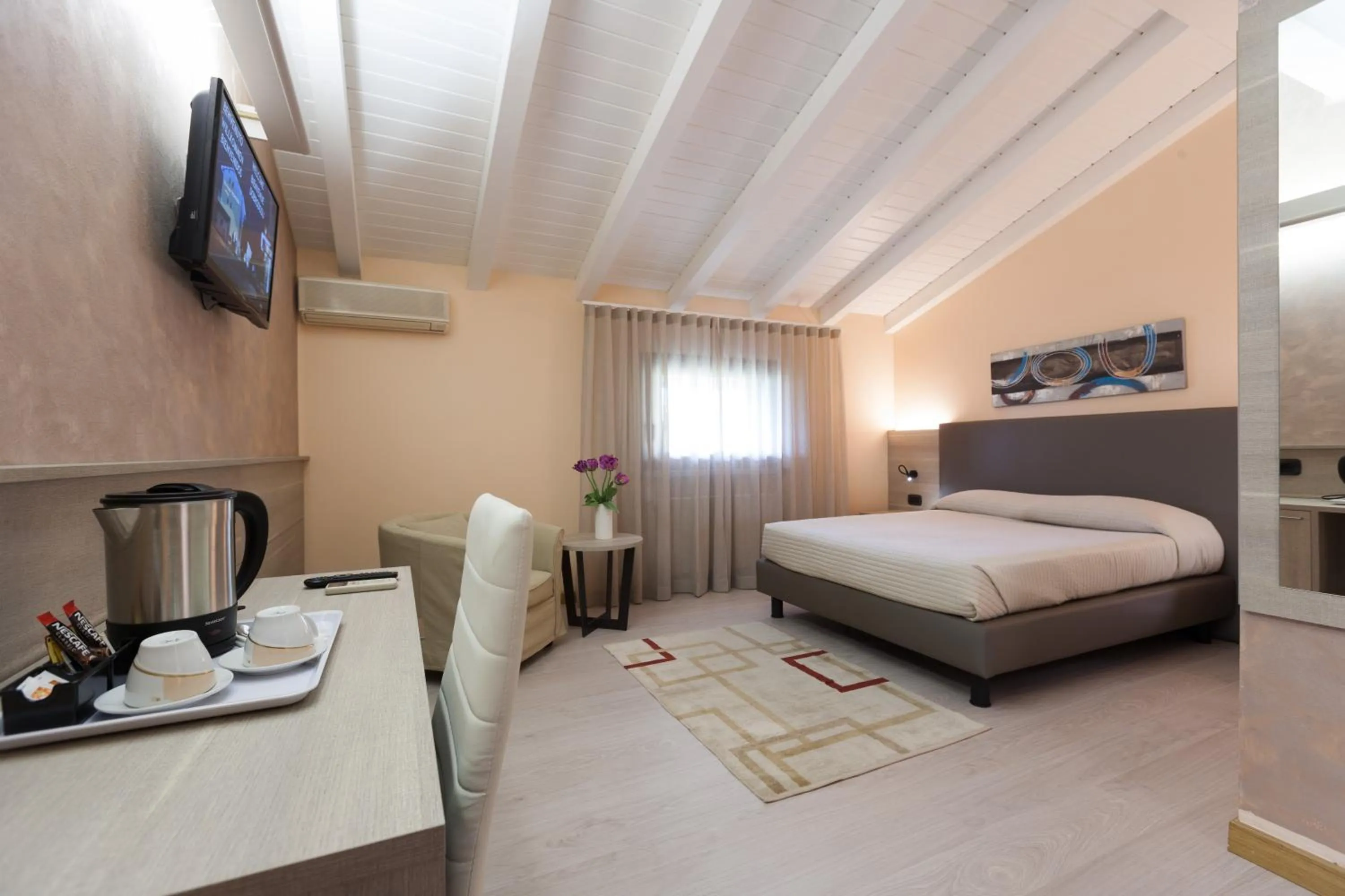 Bed in Hotel Prata Verde