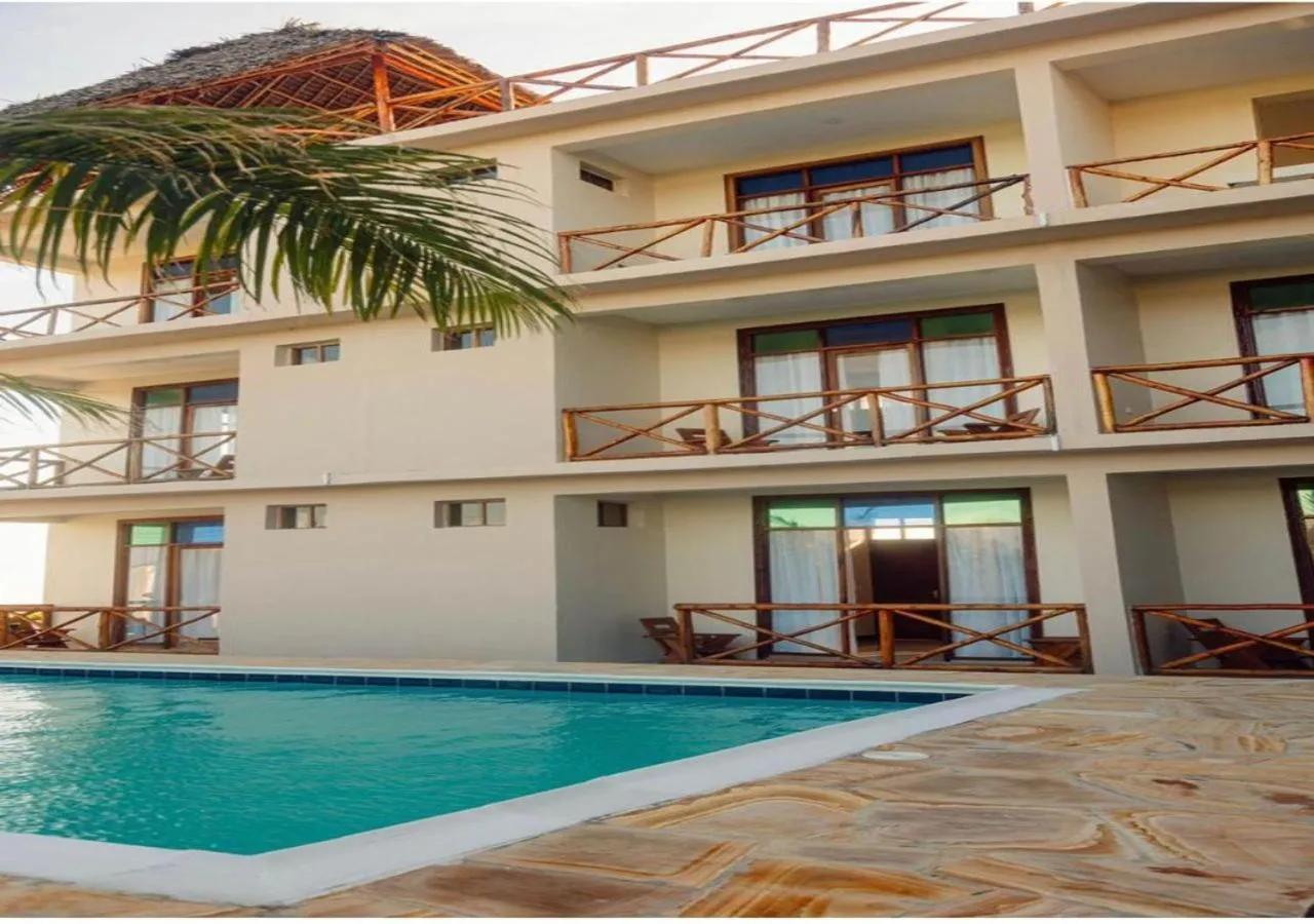 Swimming pool in Ocean Breeze Hotel