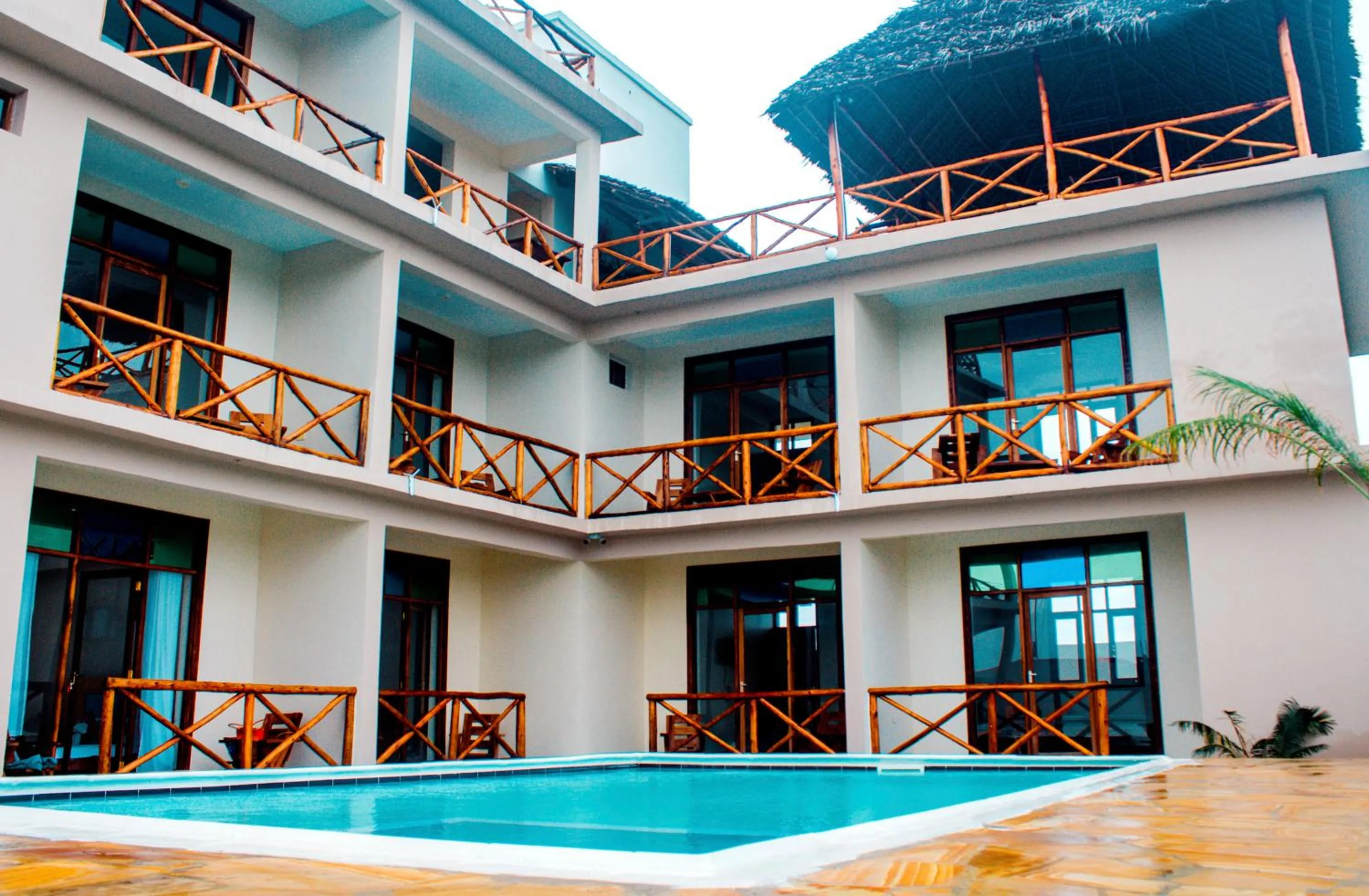 Property building in Ocean Breeze Hotel