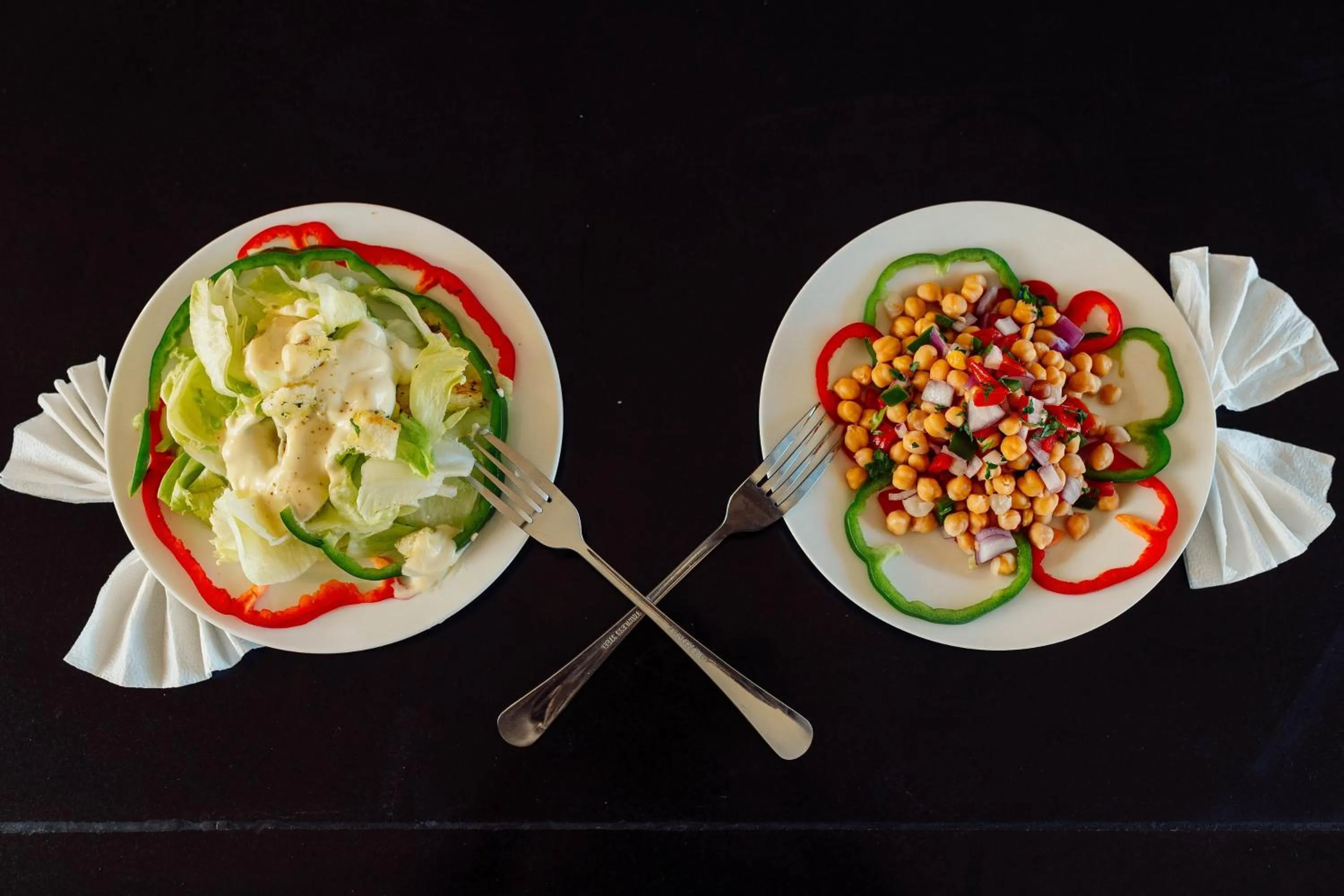 Food in Ocean Breeze Hotel