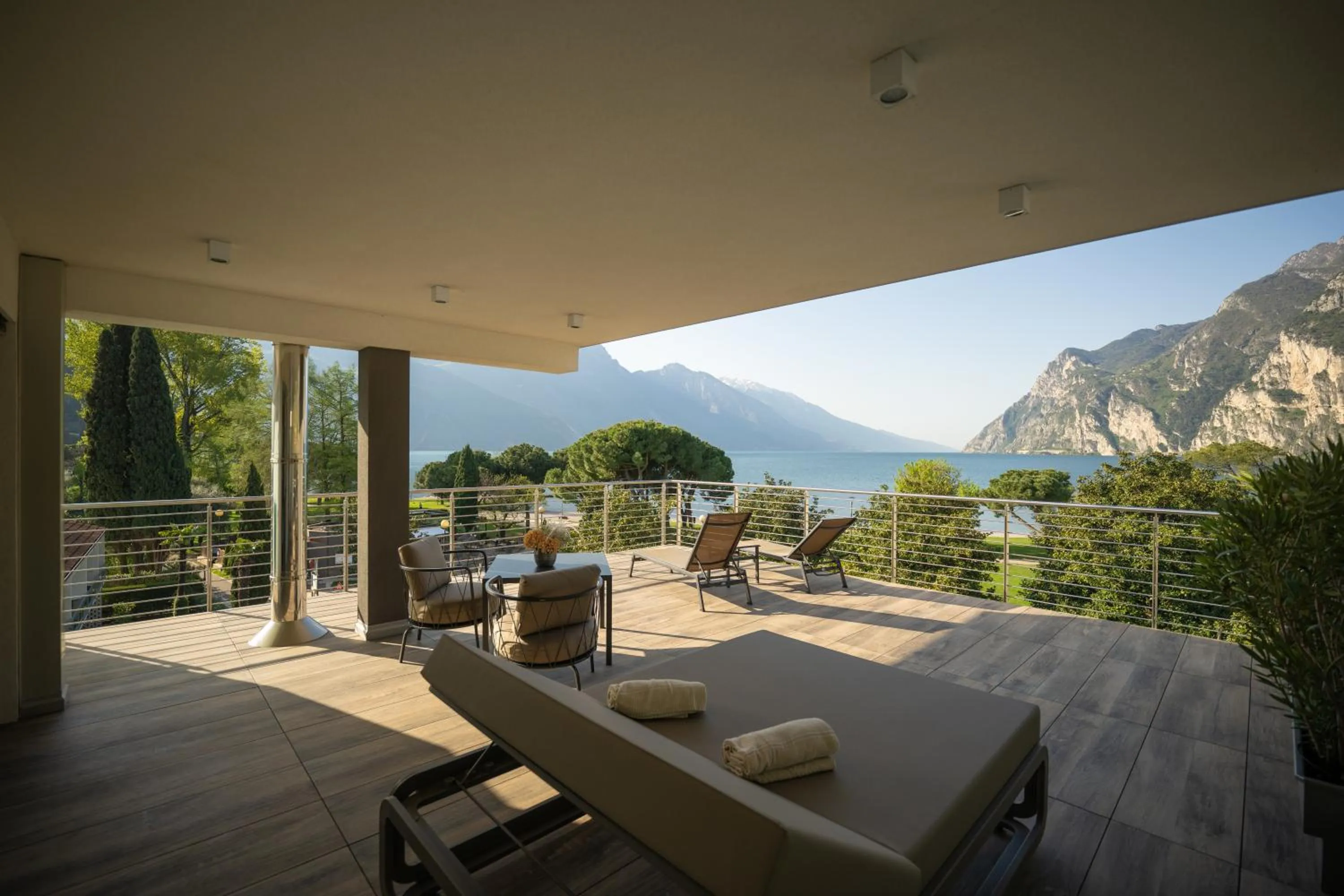 Lake view in Hotel Bellariva