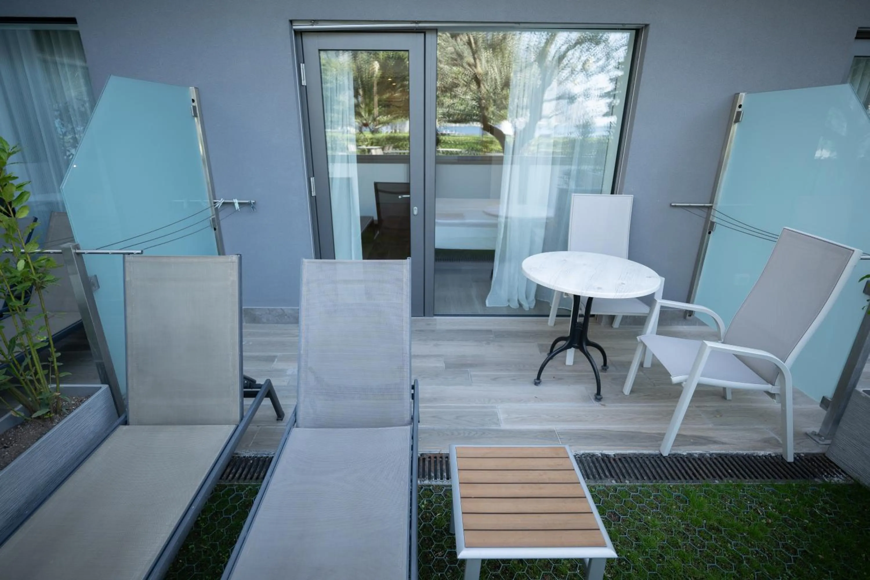 Patio in Hotel Bellariva