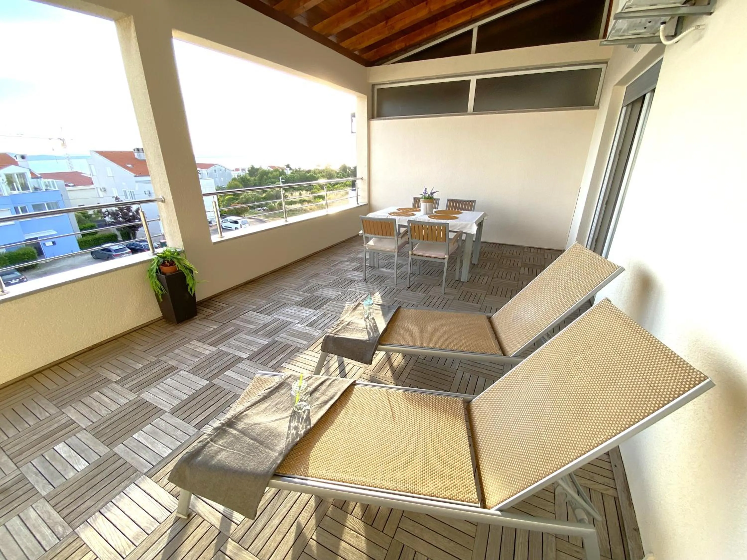 Sunny Terrace with two bedroom and parking
