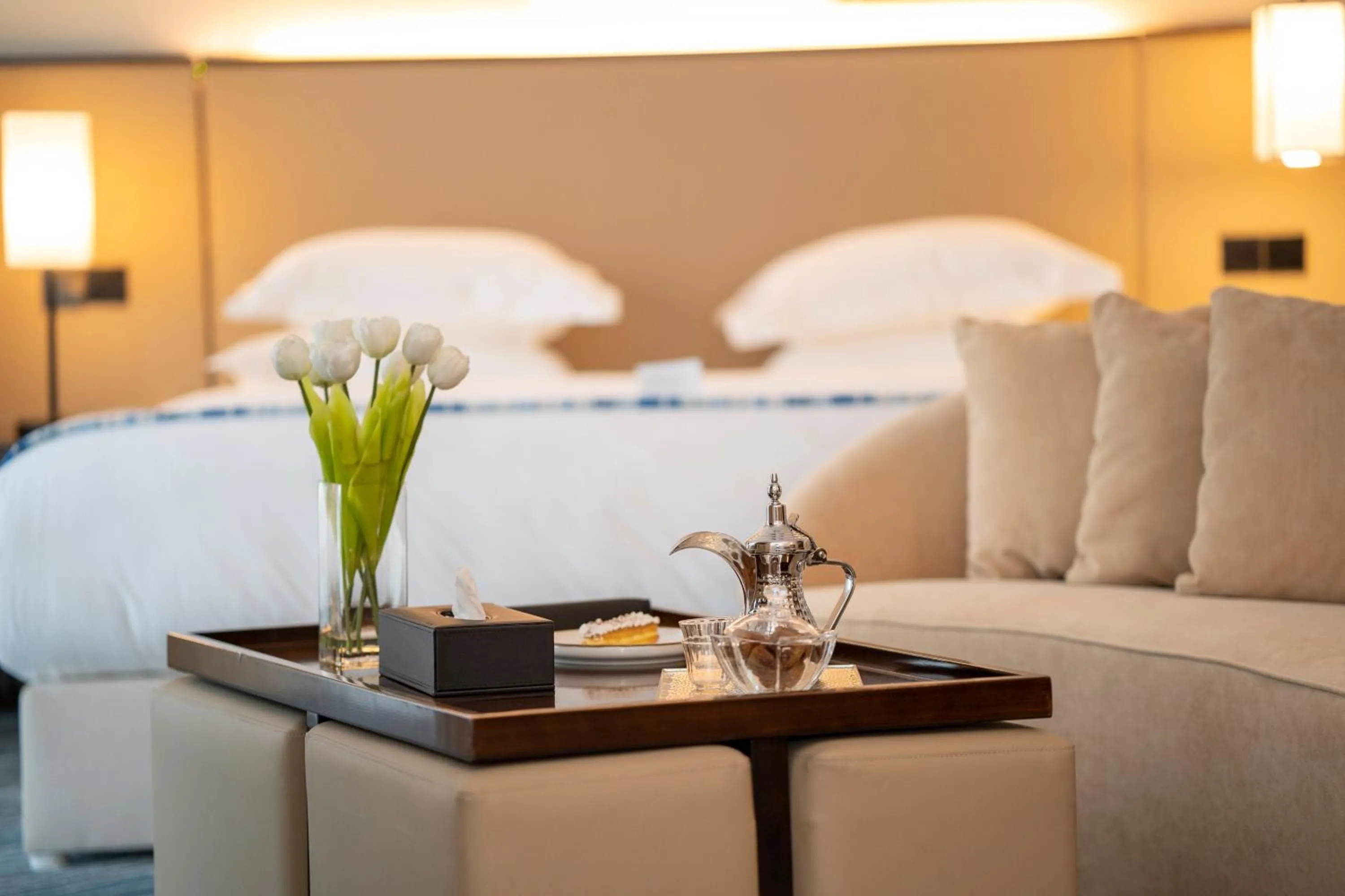 Seating area in Prime Al Corniche Hotel