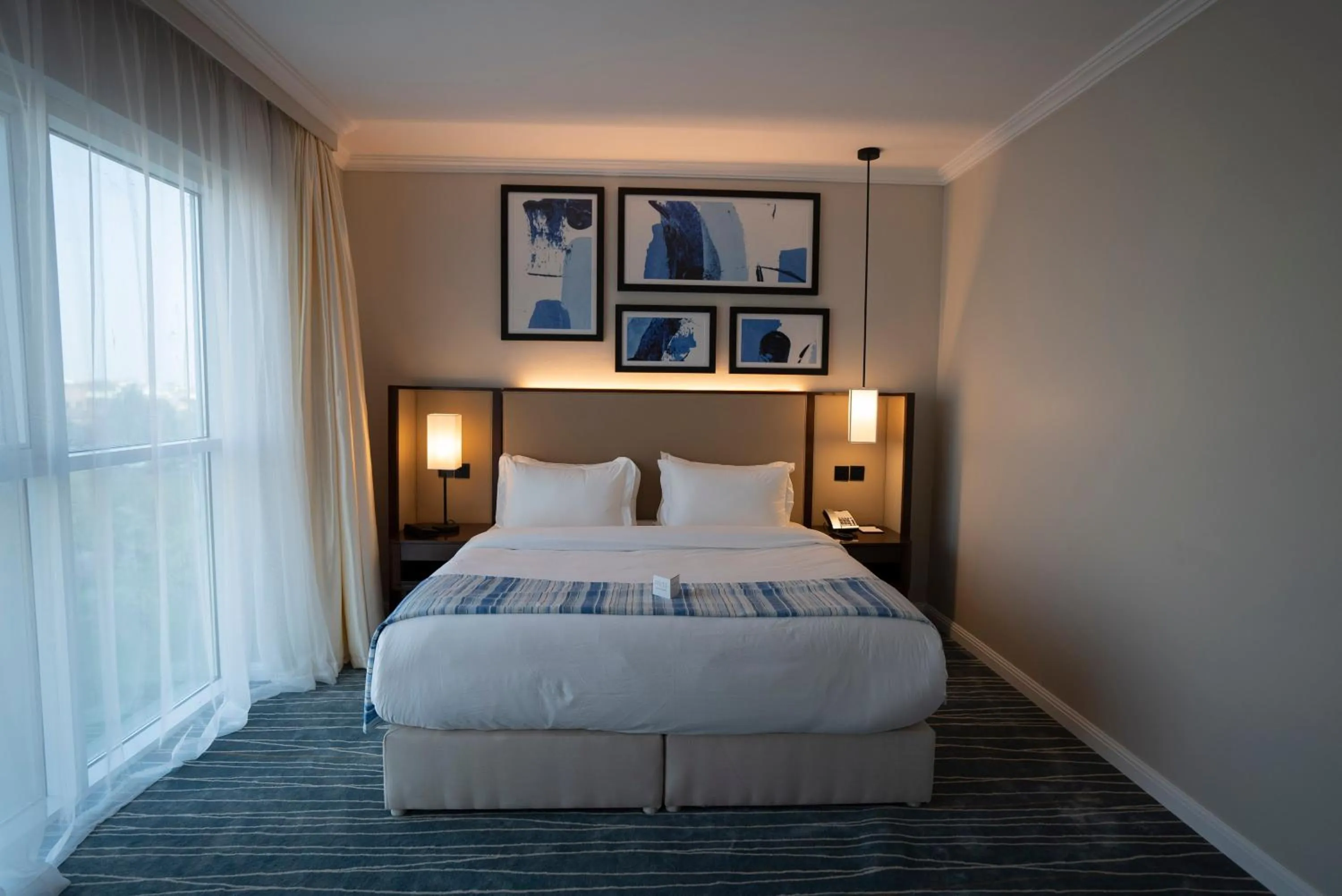 Bedroom in Prime Al Corniche Hotel