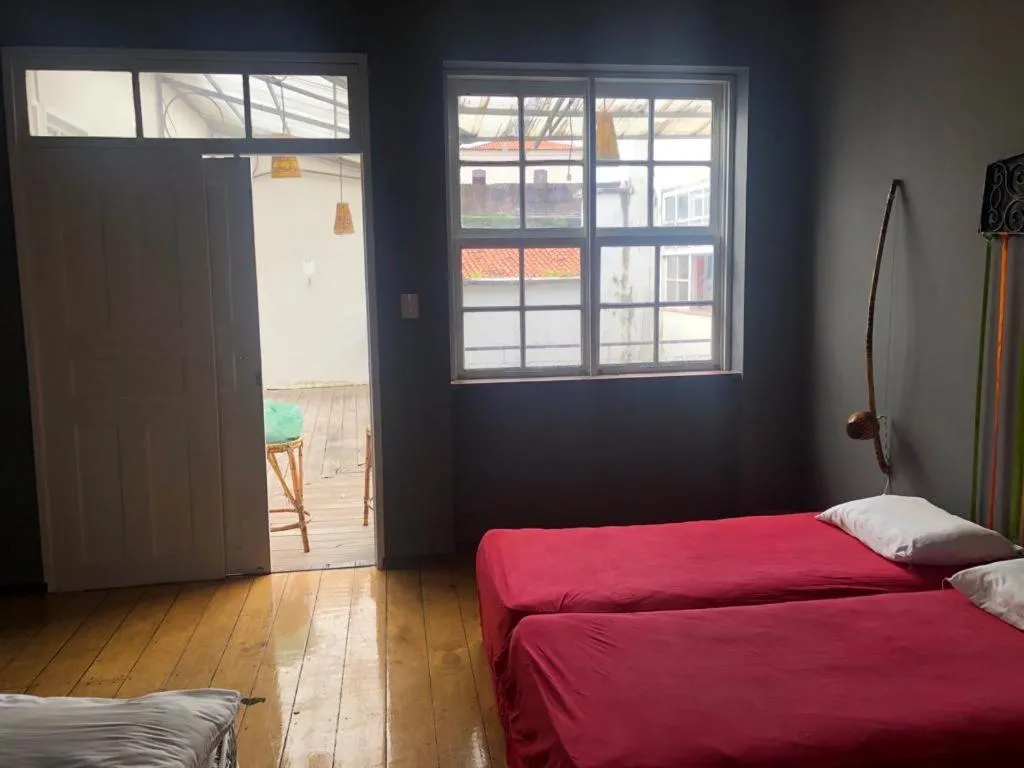 Bed in Americo Pousada e Hostel