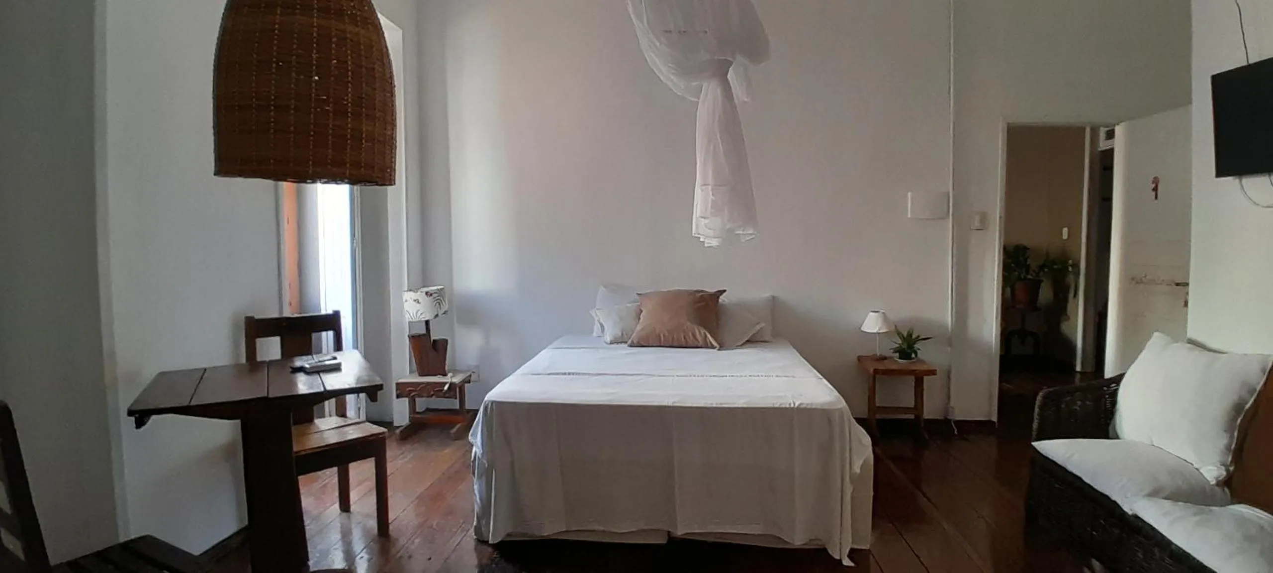 Bed in Americo Pousada e Hostel