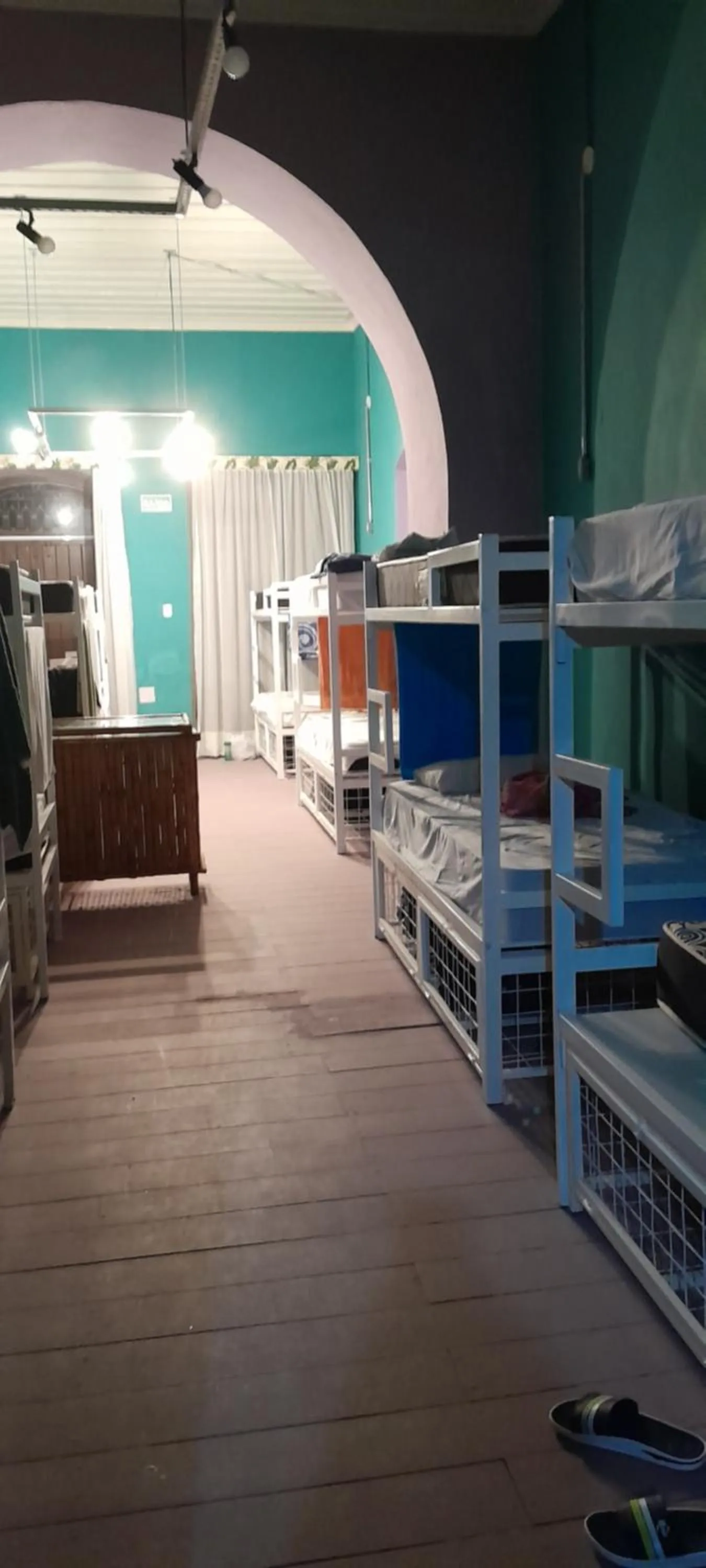 Bed in Americo Pousada e Hostel