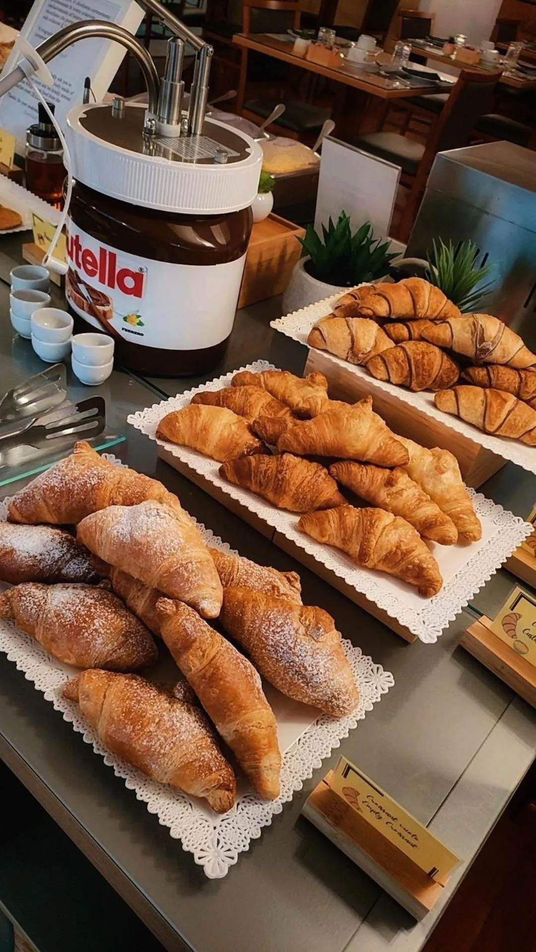 Buffet breakfast in Euro Hotel