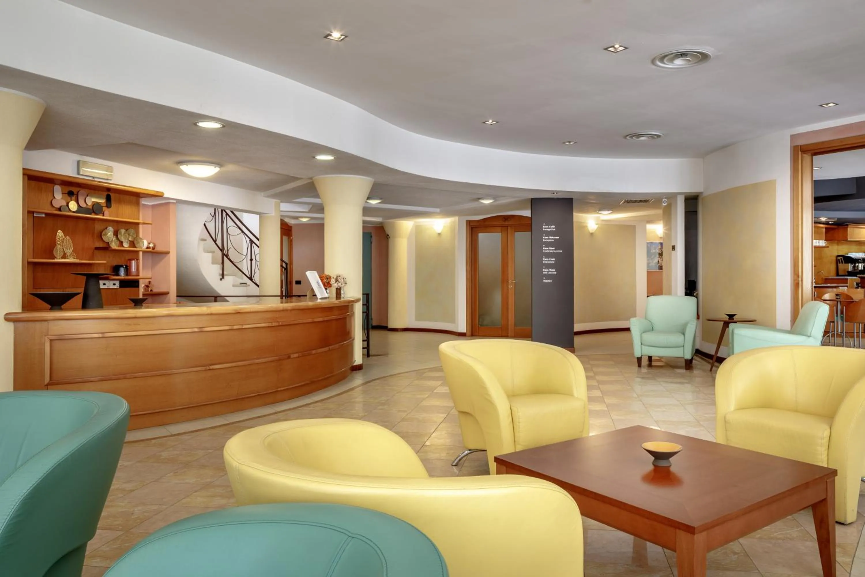Lobby or reception in Euro Hotel