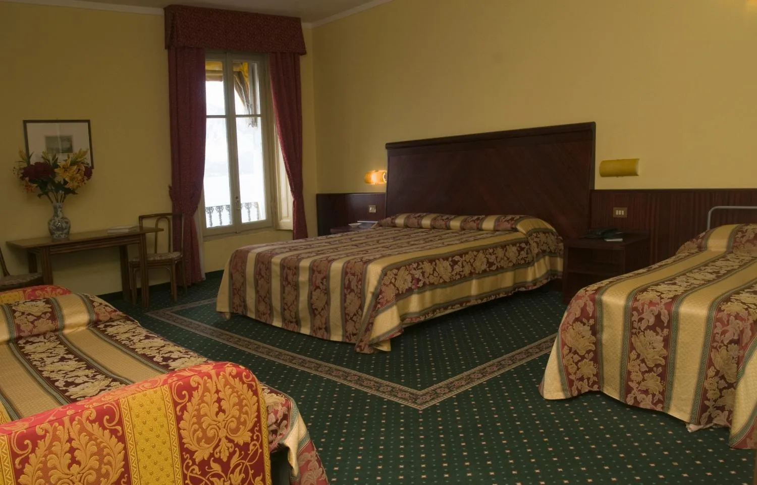 Bed in Europalace Hotel