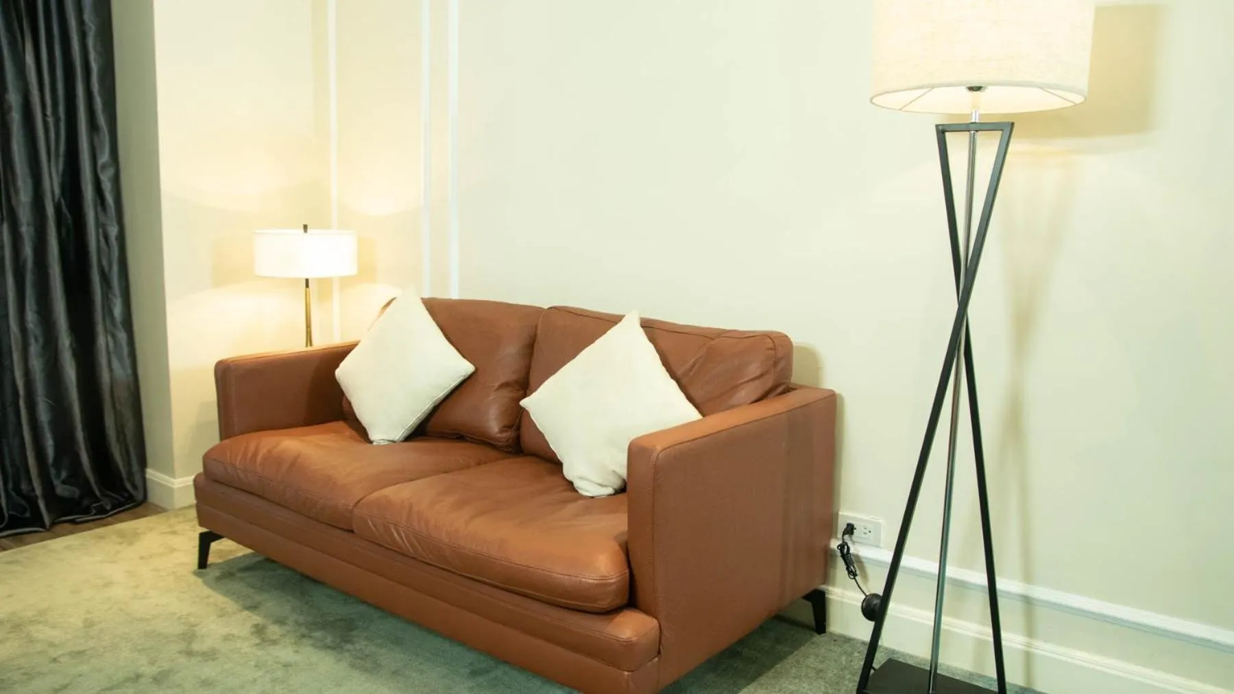 Living room in Noble Cebu Hotel