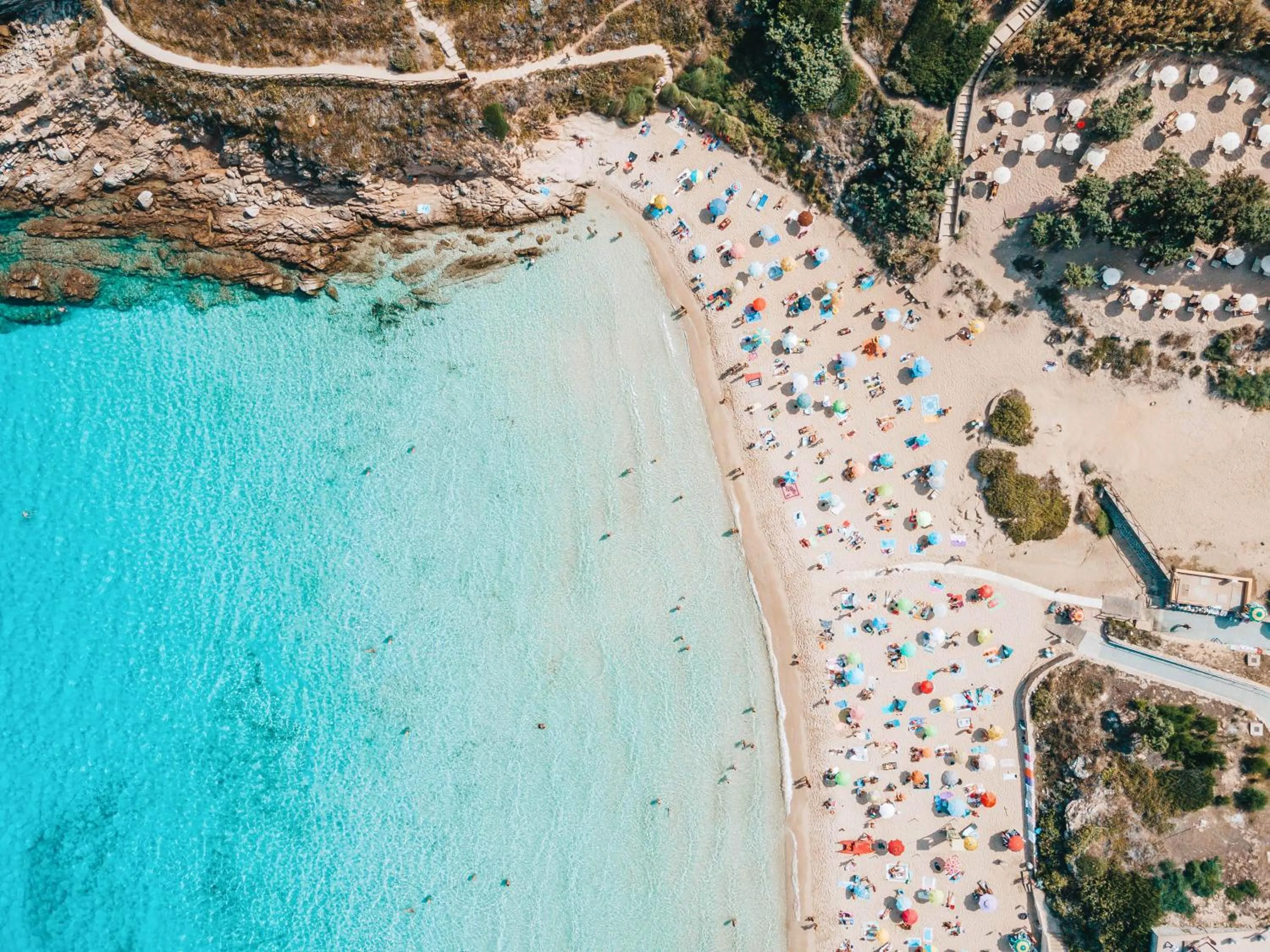 Beach in Hotel Moresco