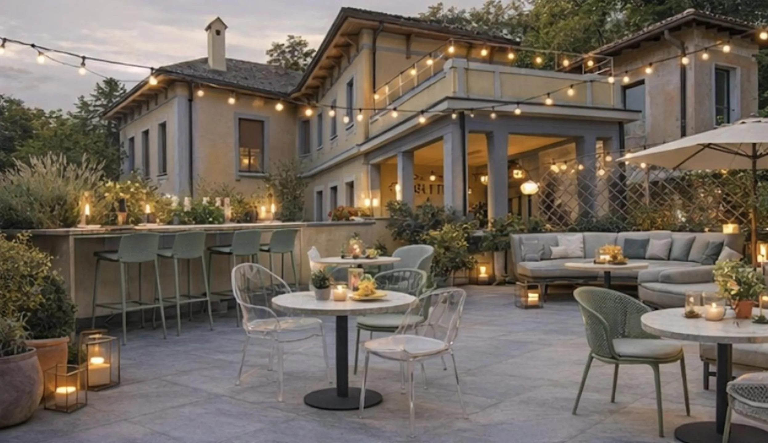 Balcony/Terrace in Hotel Colonne