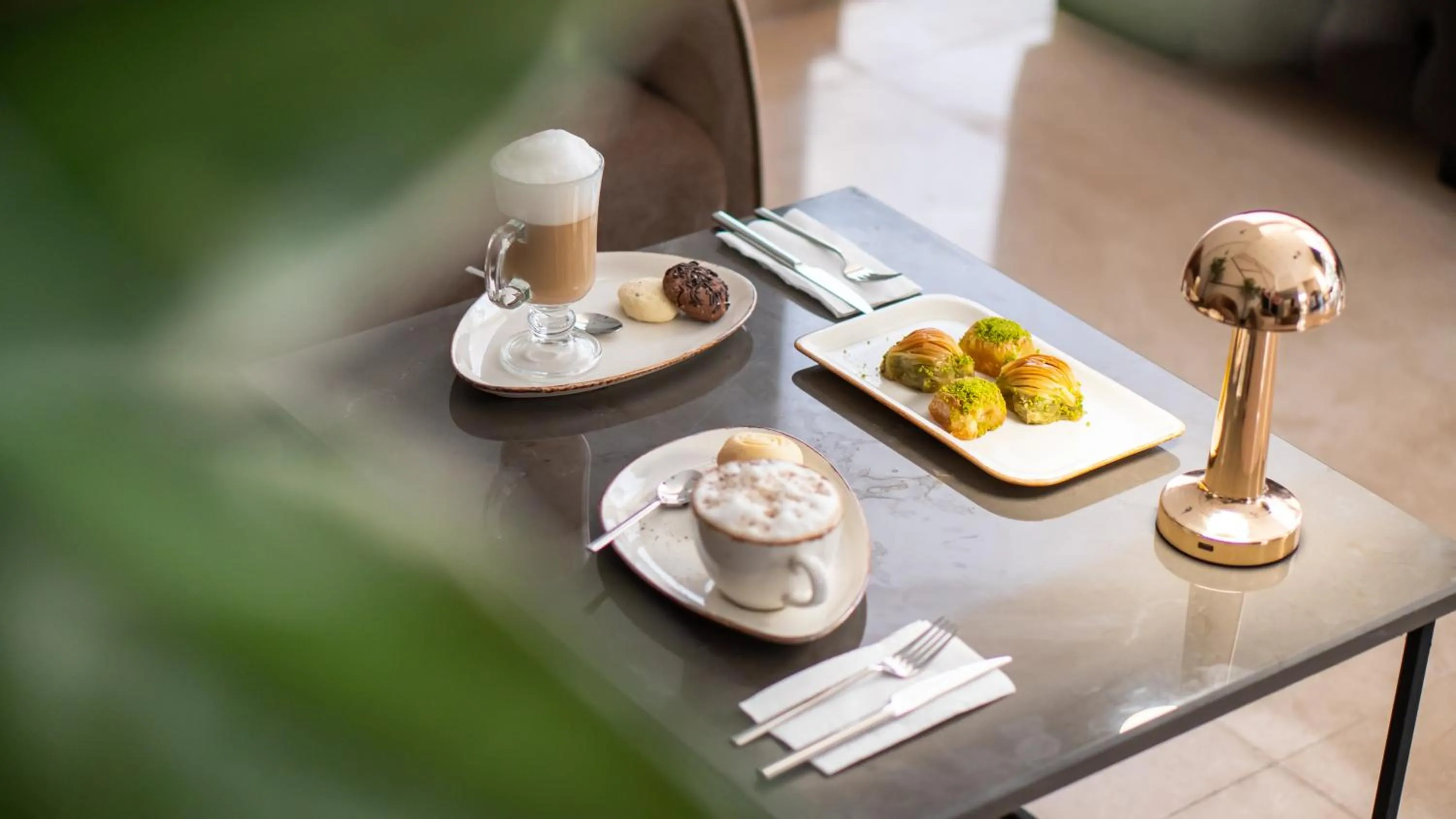 Food and drinks in Crown Salamis Hotel