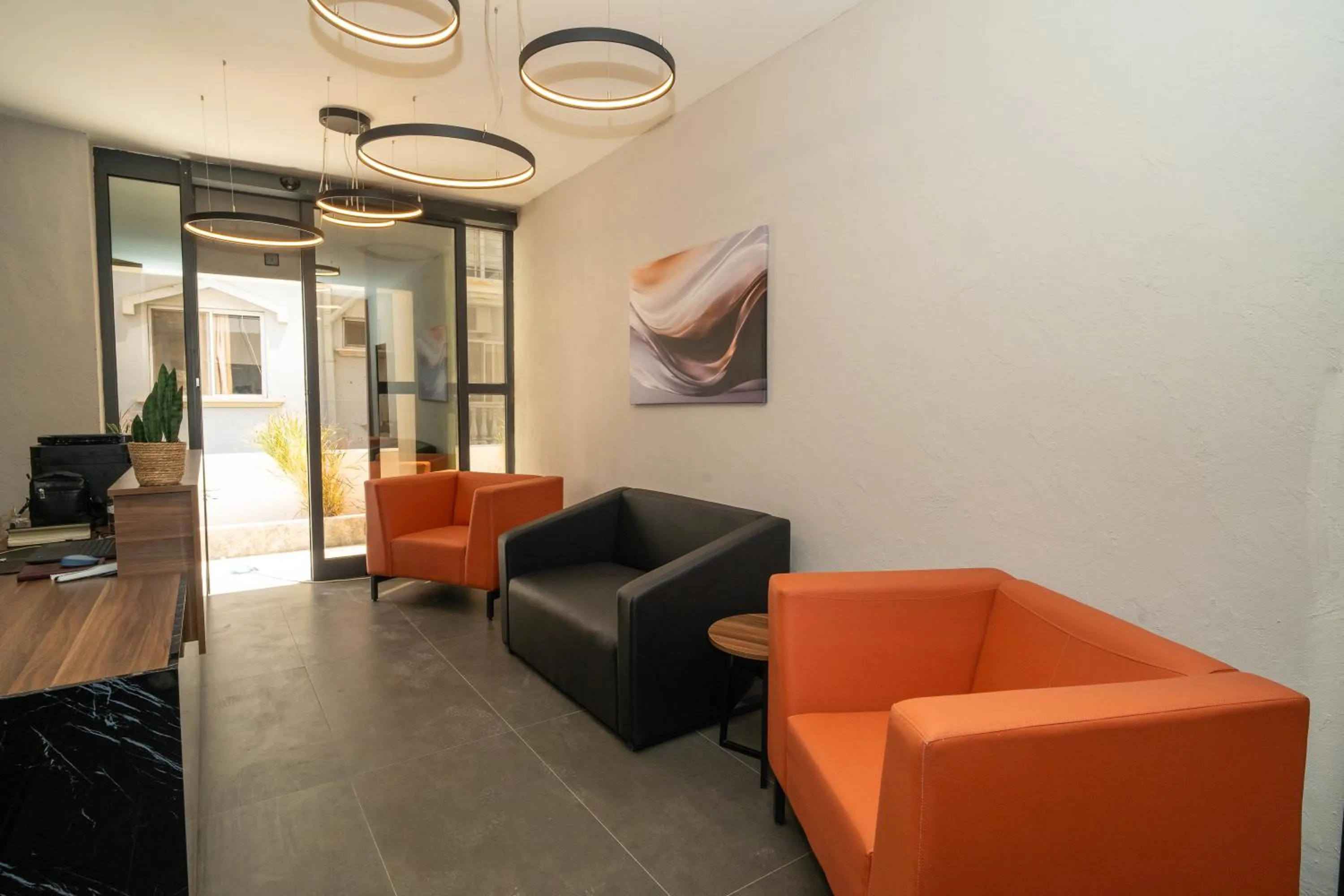 Lobby or reception in Crown Salamis Hotel