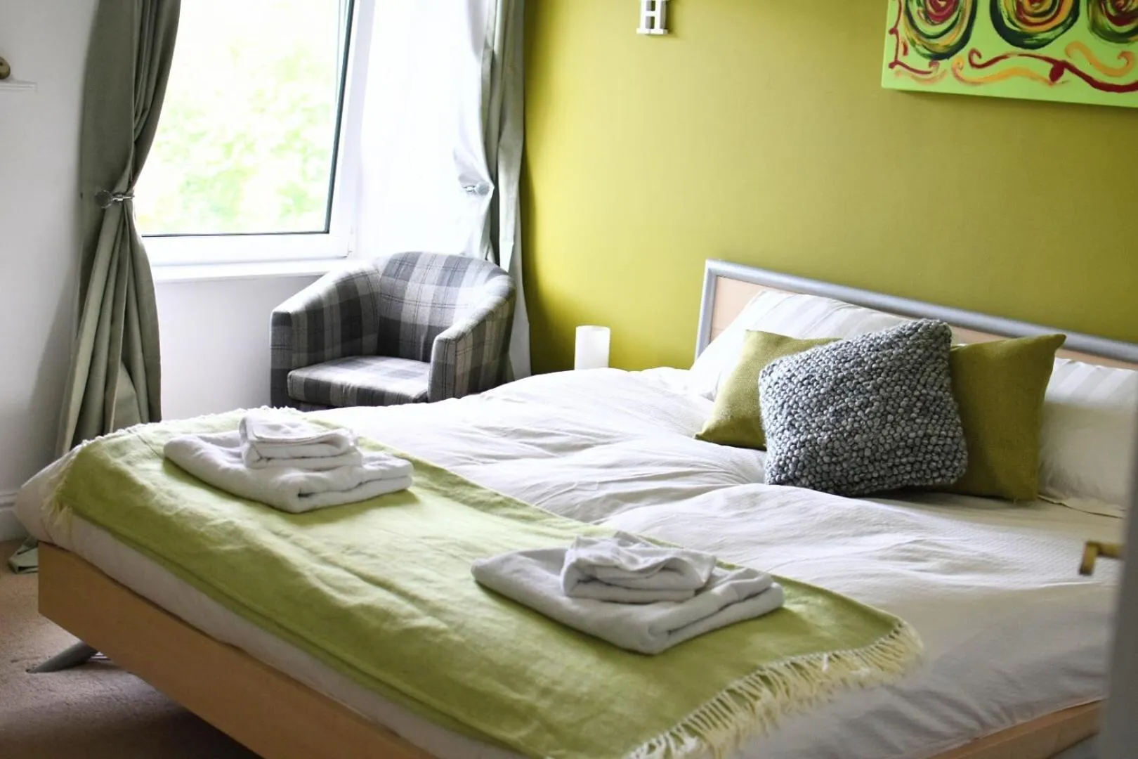 Bedroom, Bed in Eaton house