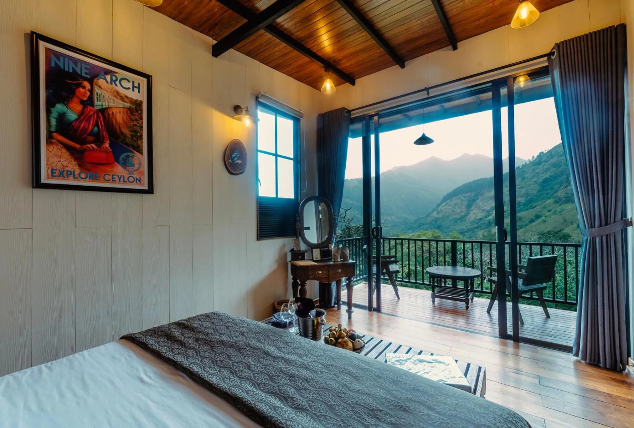 Bed in The Capoe House