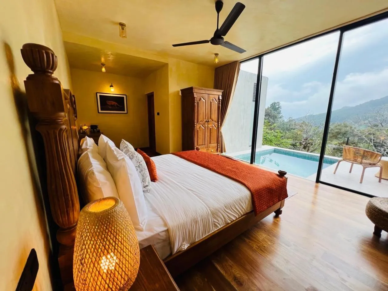 Bed in The Capoe House