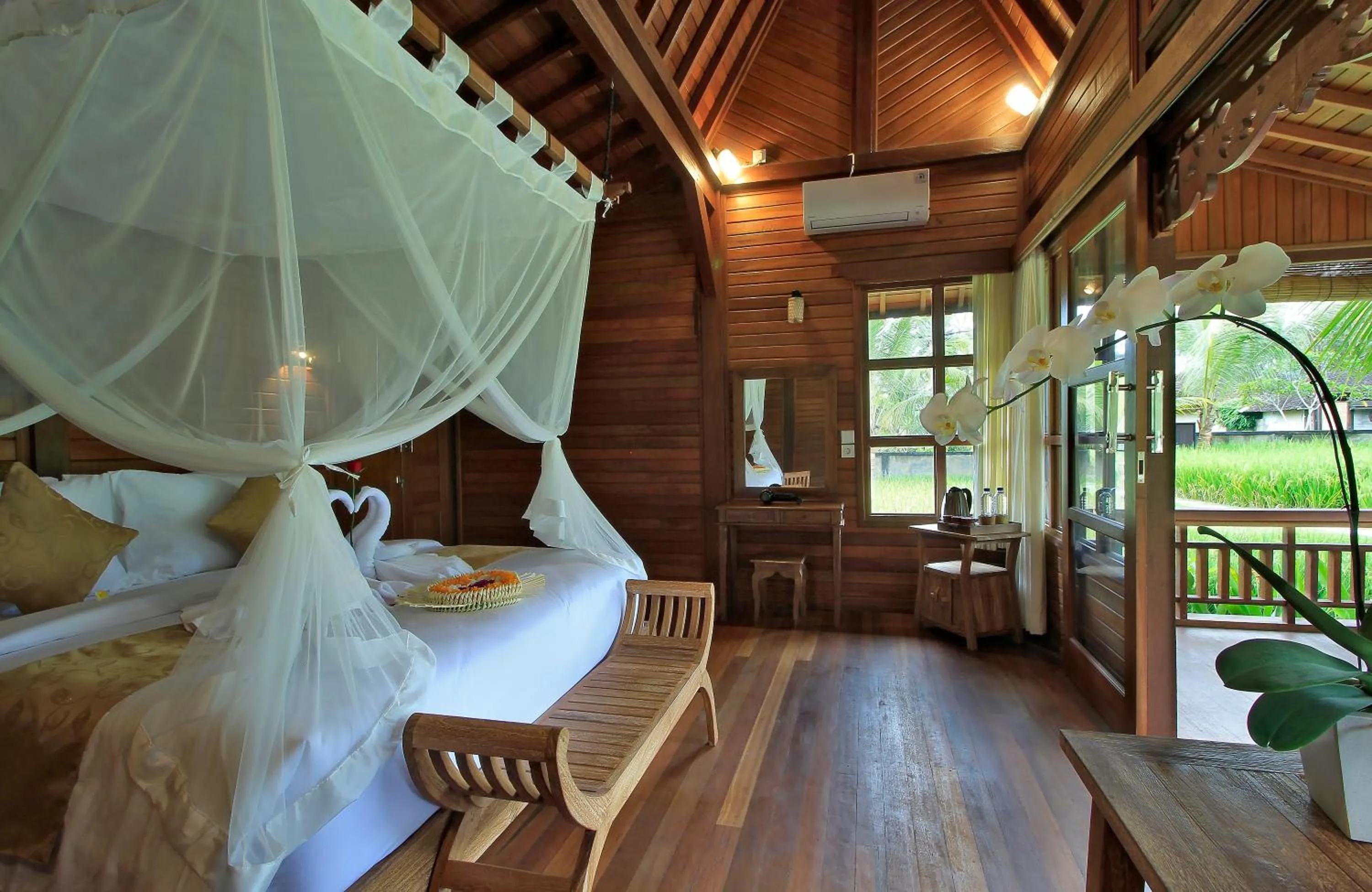 Bedroom, Bed in Hanaya Ubud Villa