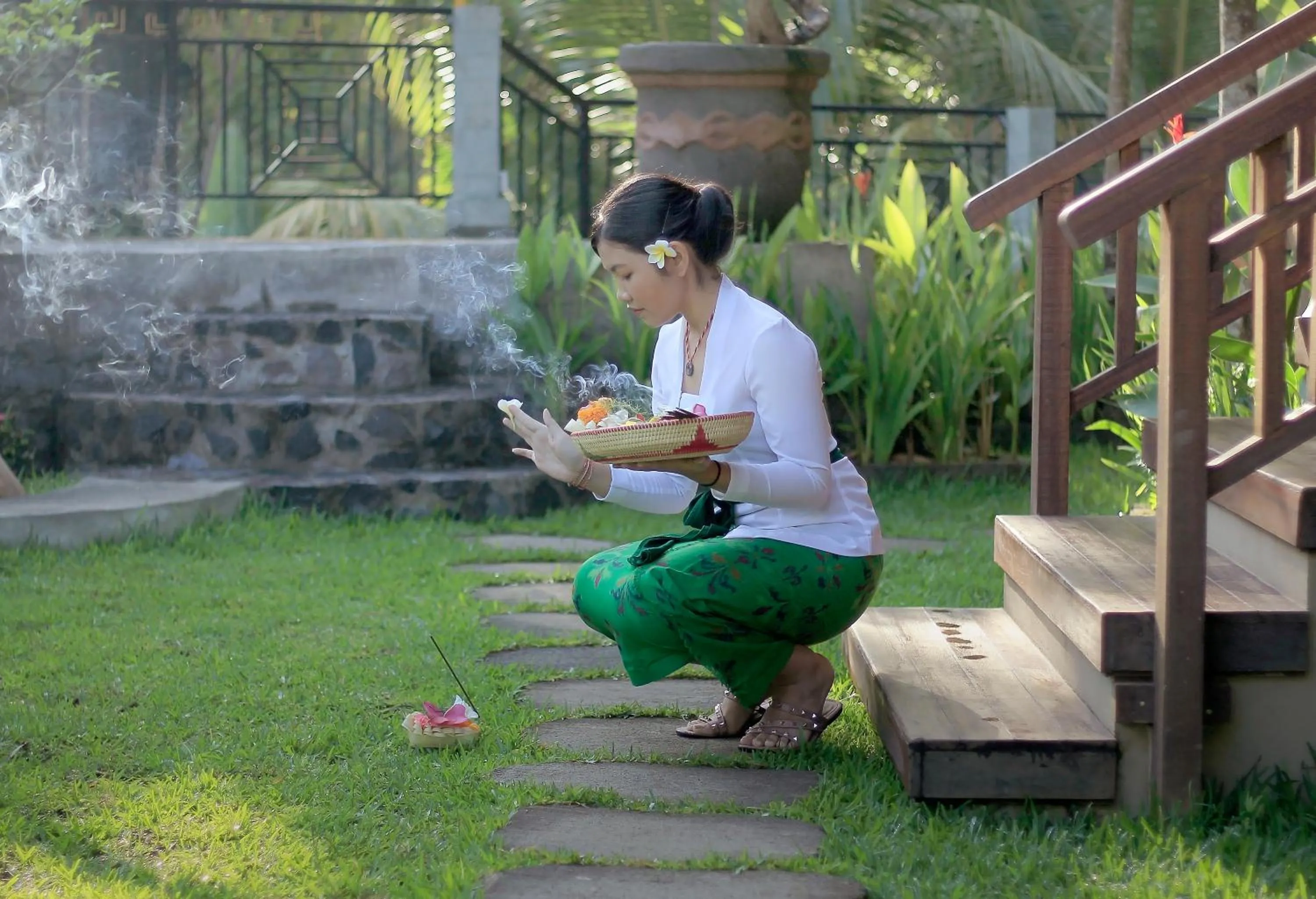Staff in Hanaya Ubud Villa