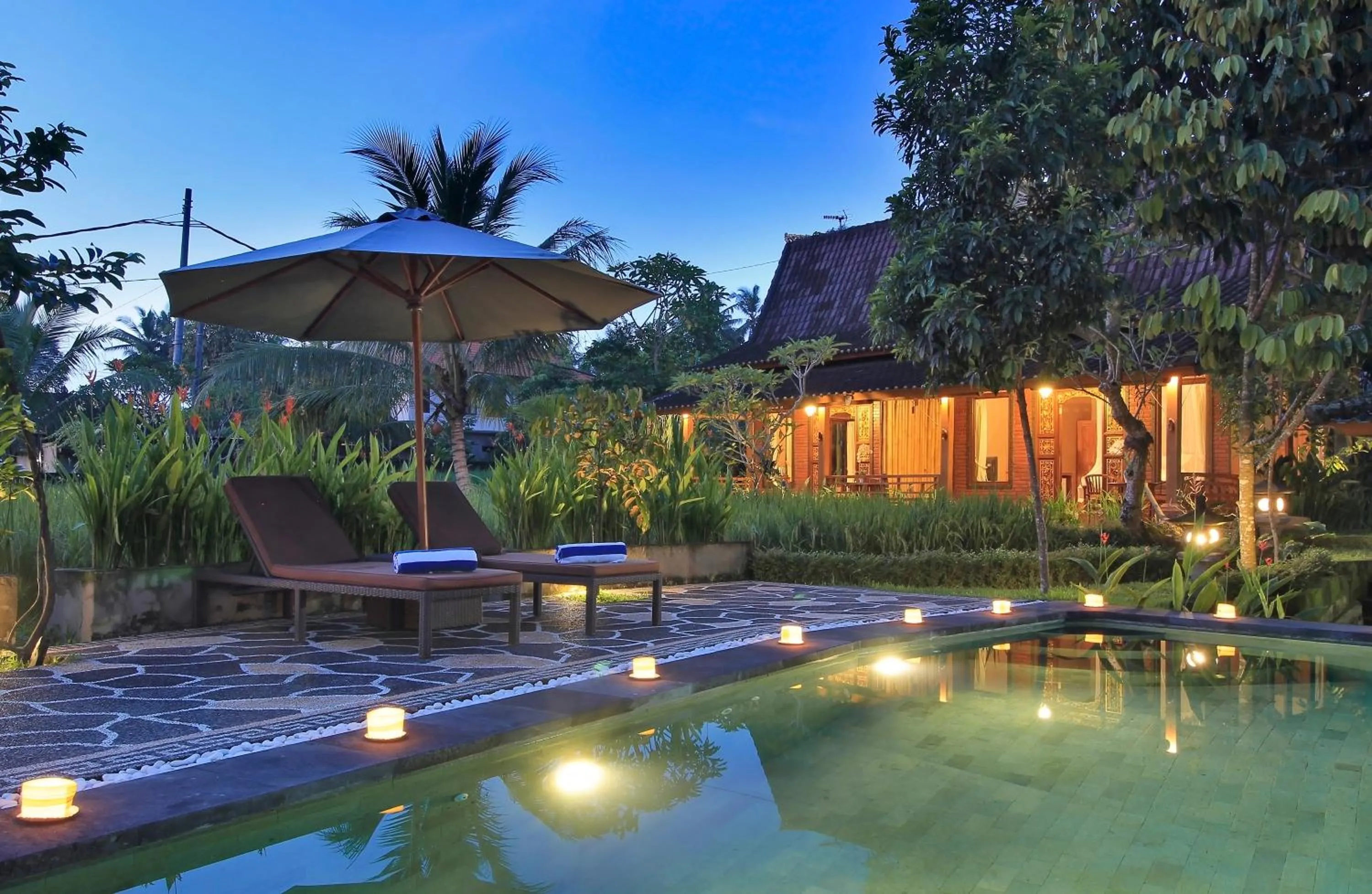 Property building in Hanaya Ubud Villa