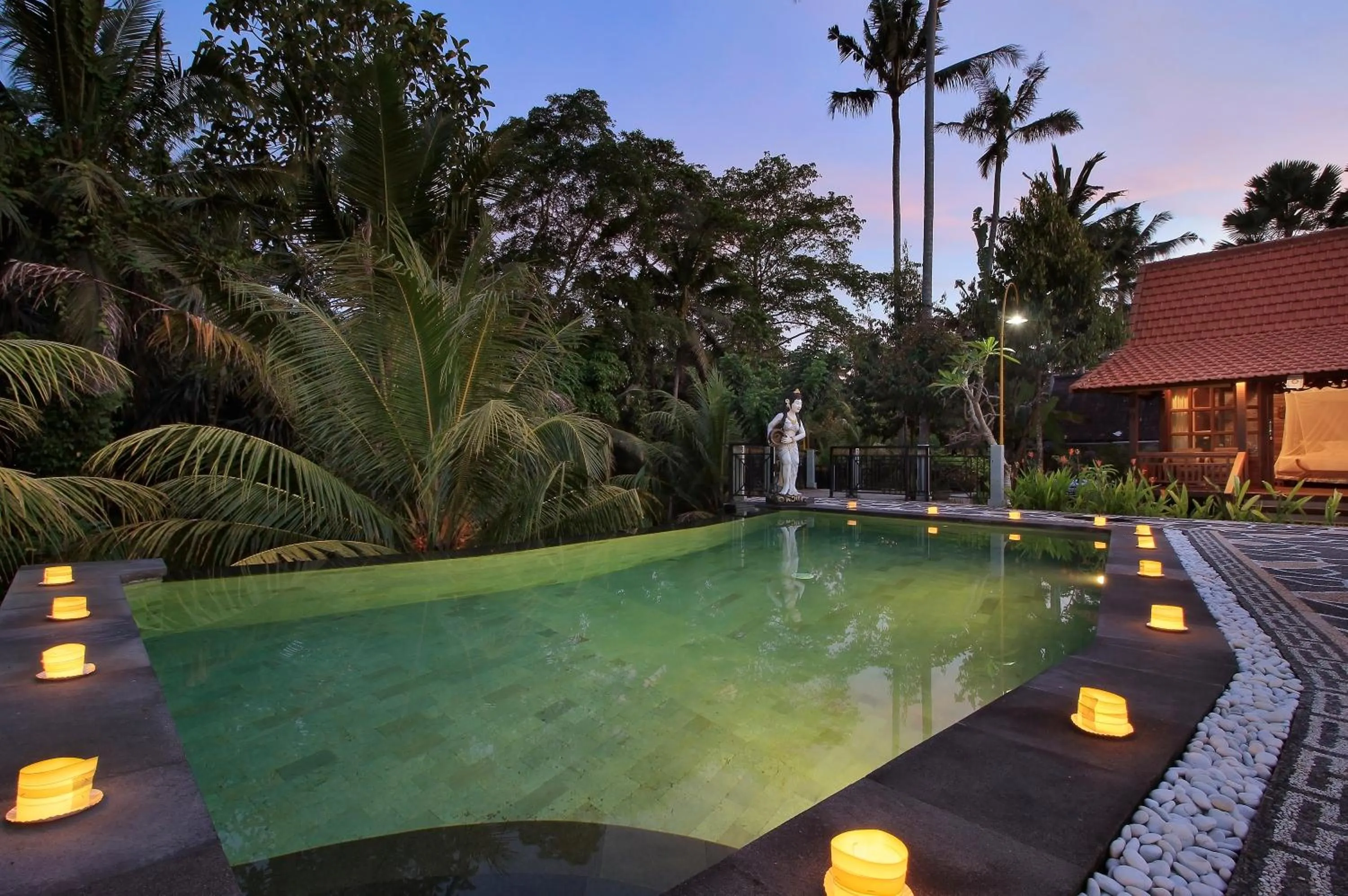 Swimming pool in Hanaya Ubud Villa
