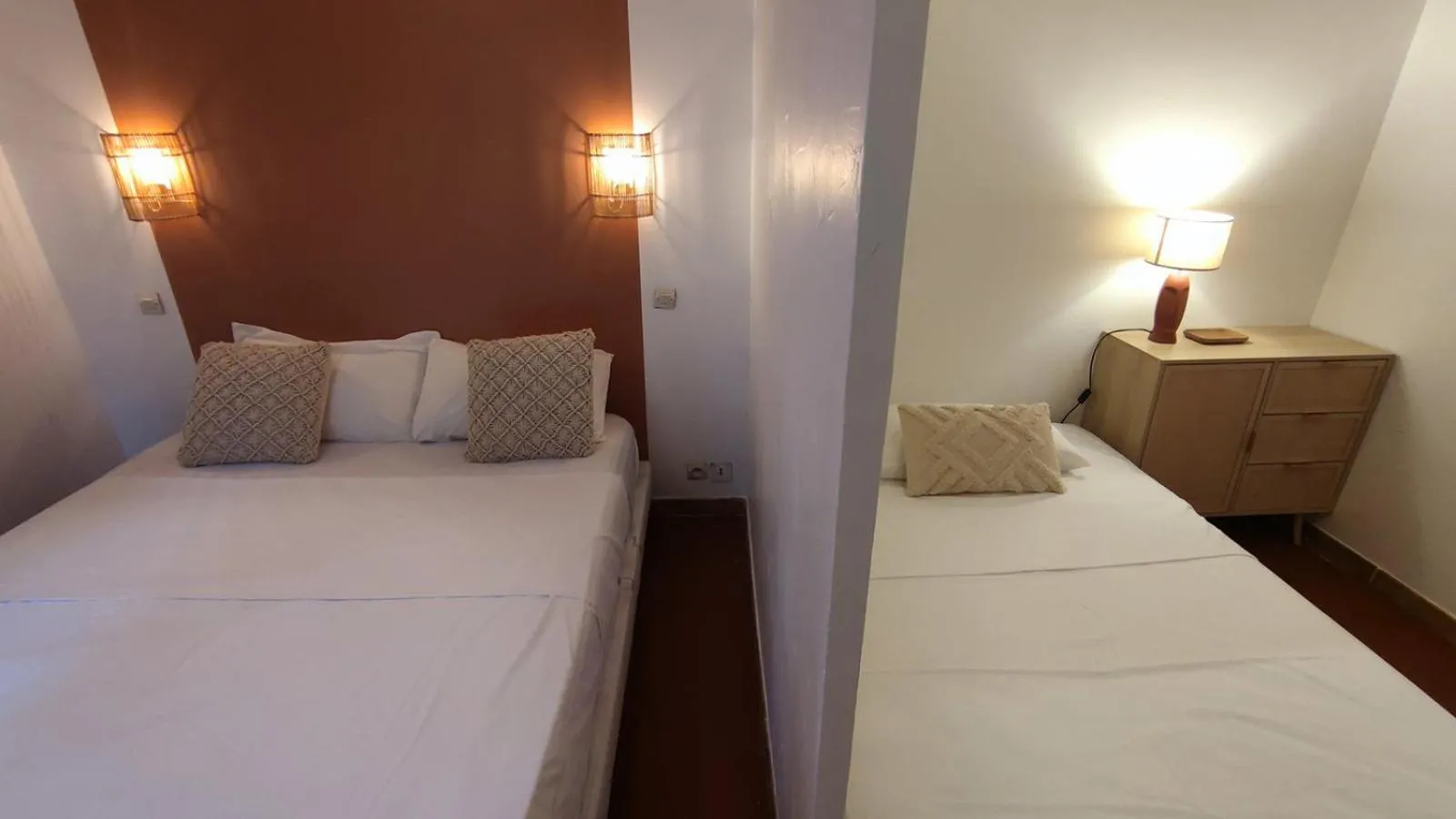 Family, Bed in Logis Hôtel & Restaurant du Parc
