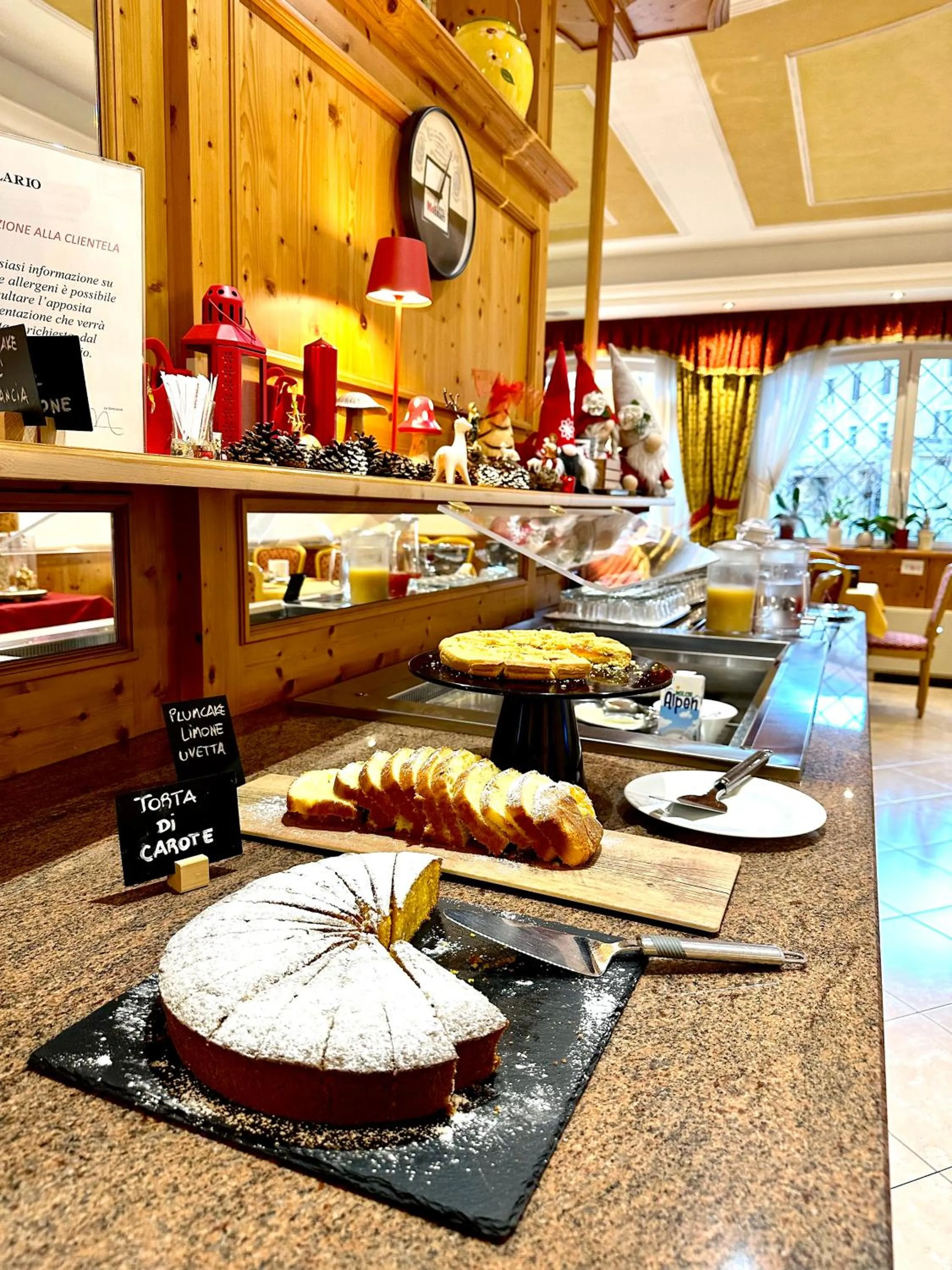 Food and drinks in Hotel Sant'Ilario