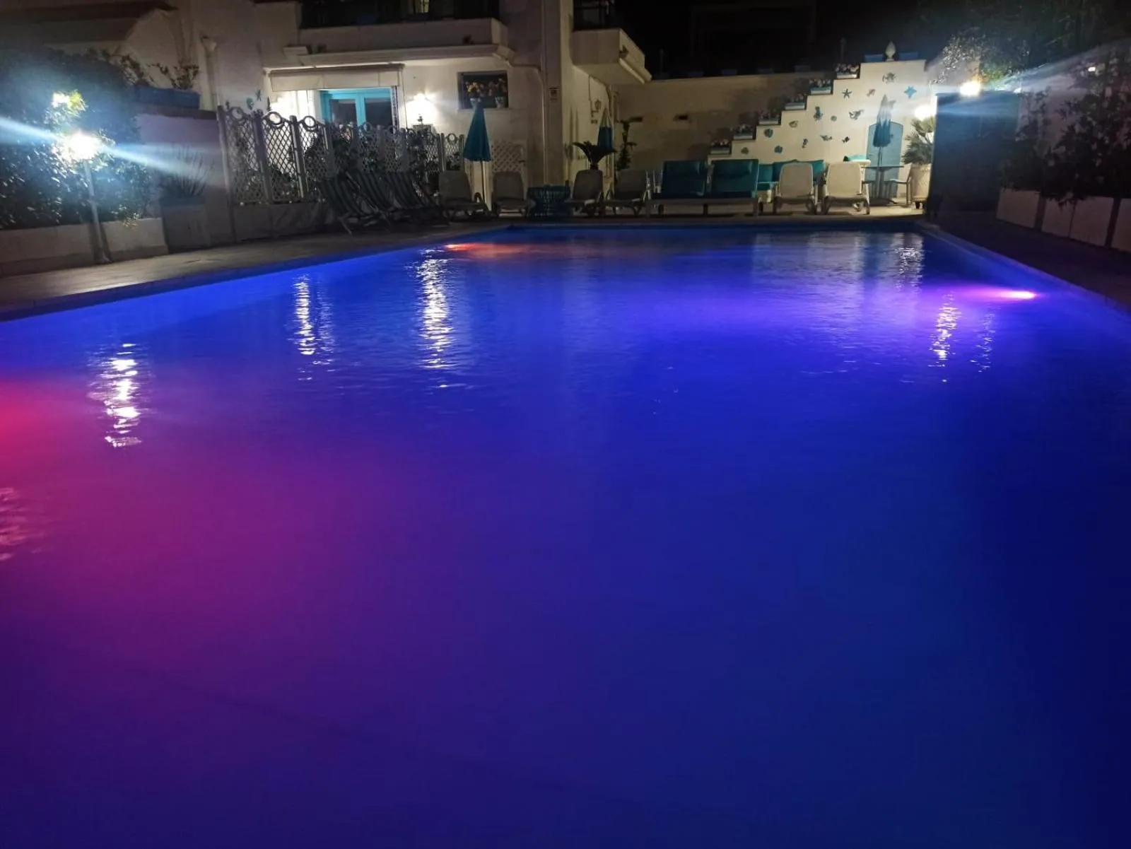 Swimming pool in Almaré B&B