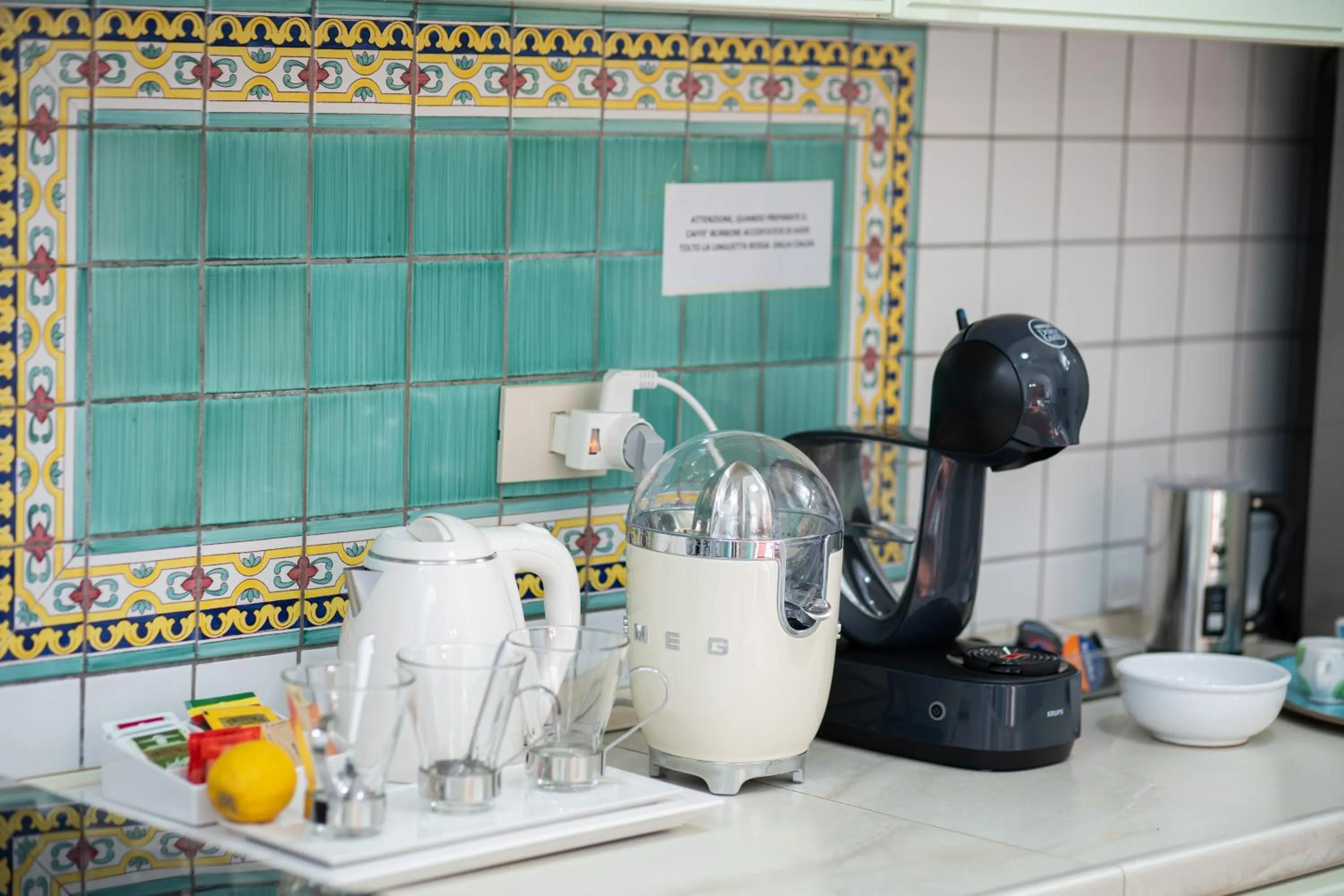 Coffee/tea facilities in Almaré B&B