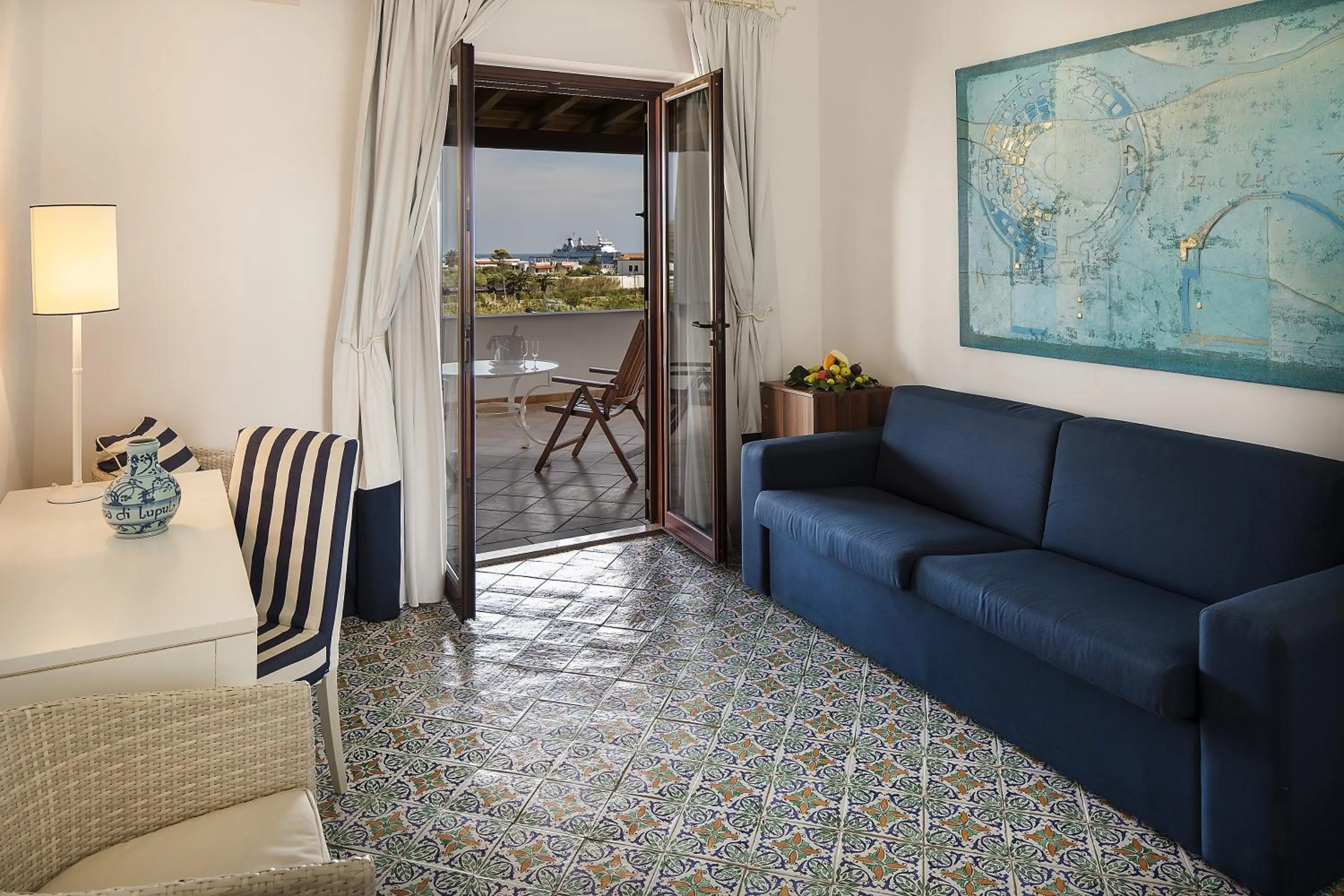 Balcony/Terrace in Hotel Garden