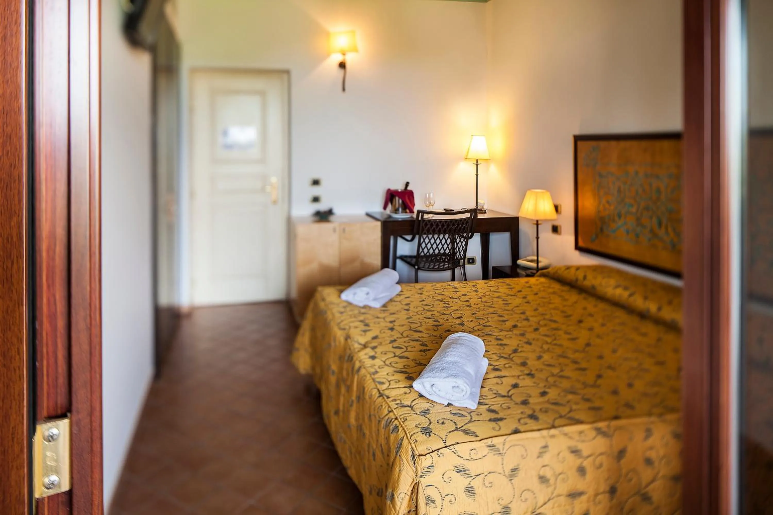 Mountain view in Hotel Garden