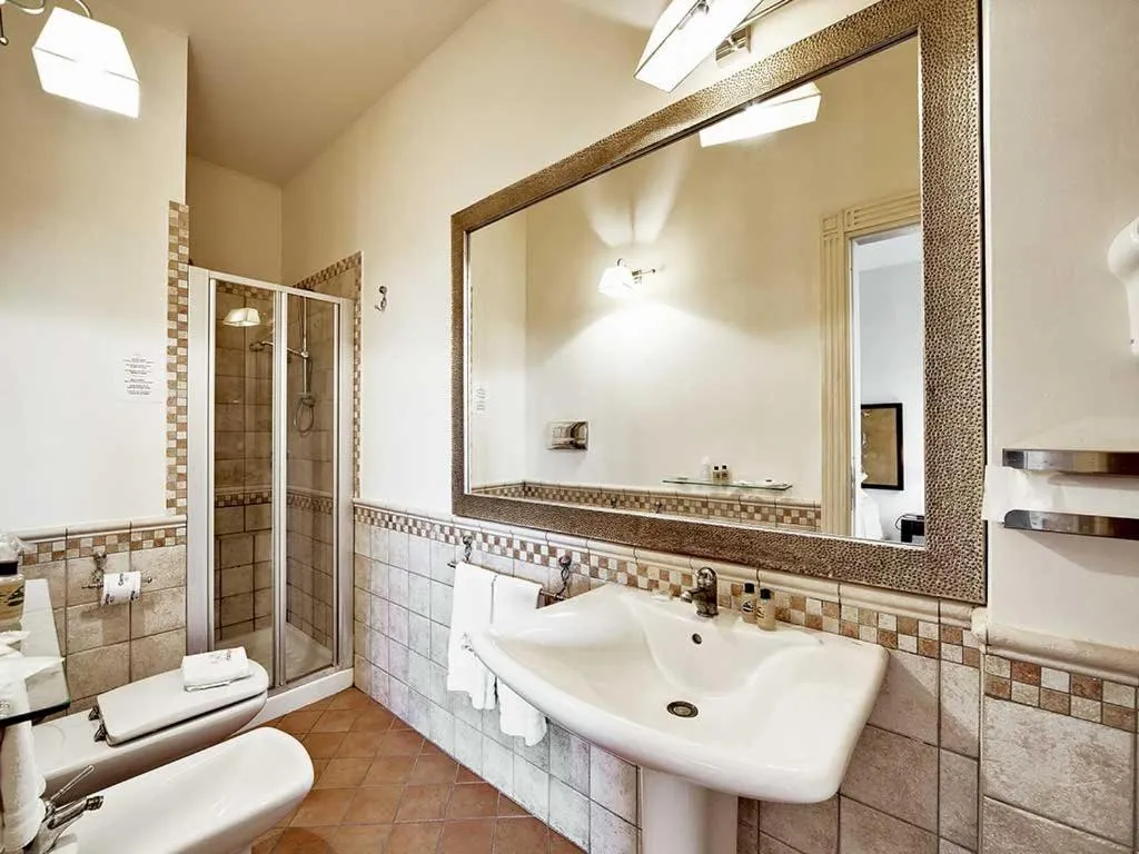 Shower in Hotel Garden