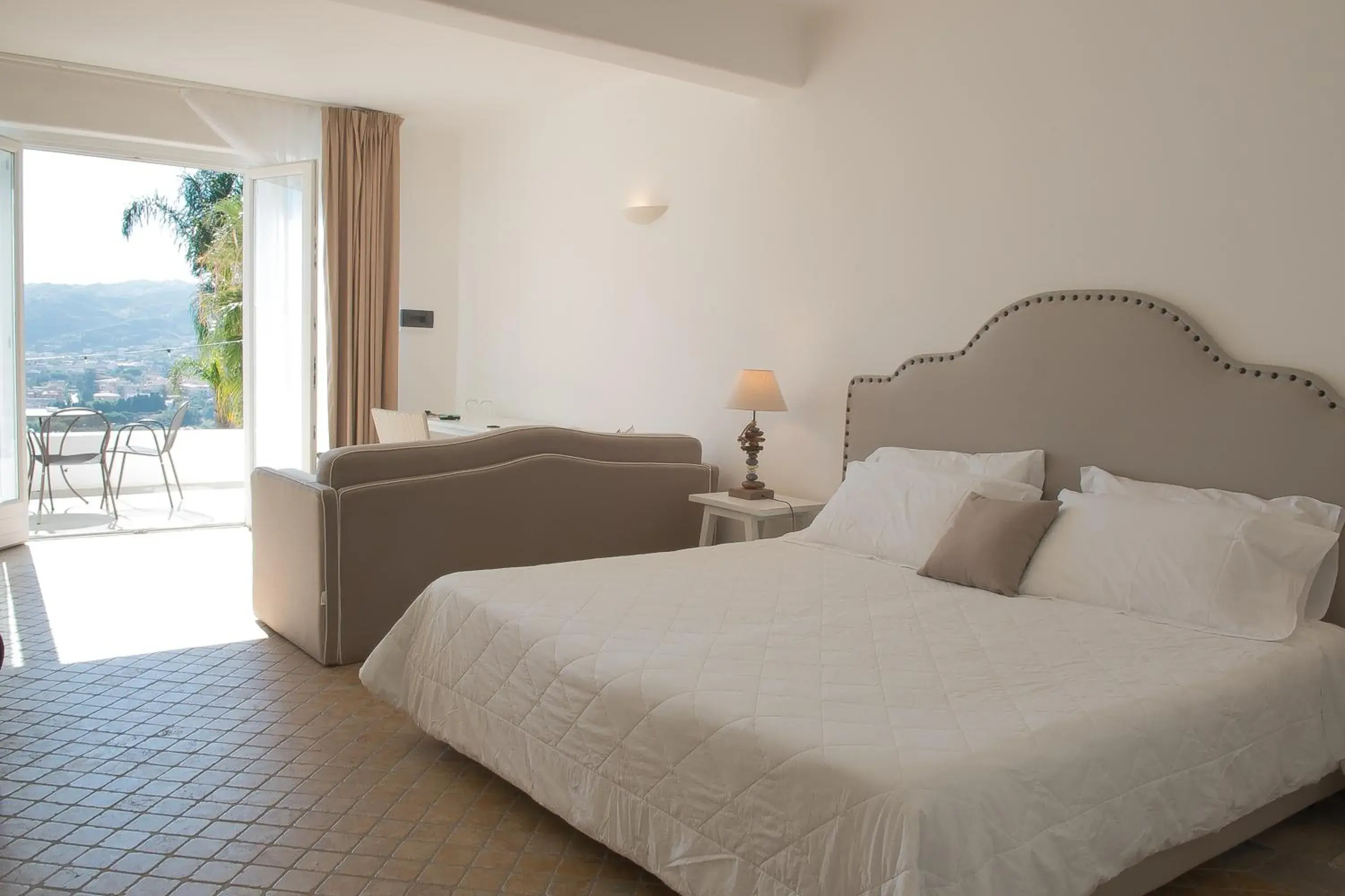 Junior Suite with Sea View in Hotel Villa Enrica - Aeolian Charme Junior Suite with Sea View in Hotel Villa Enrica - Aeolian Charme