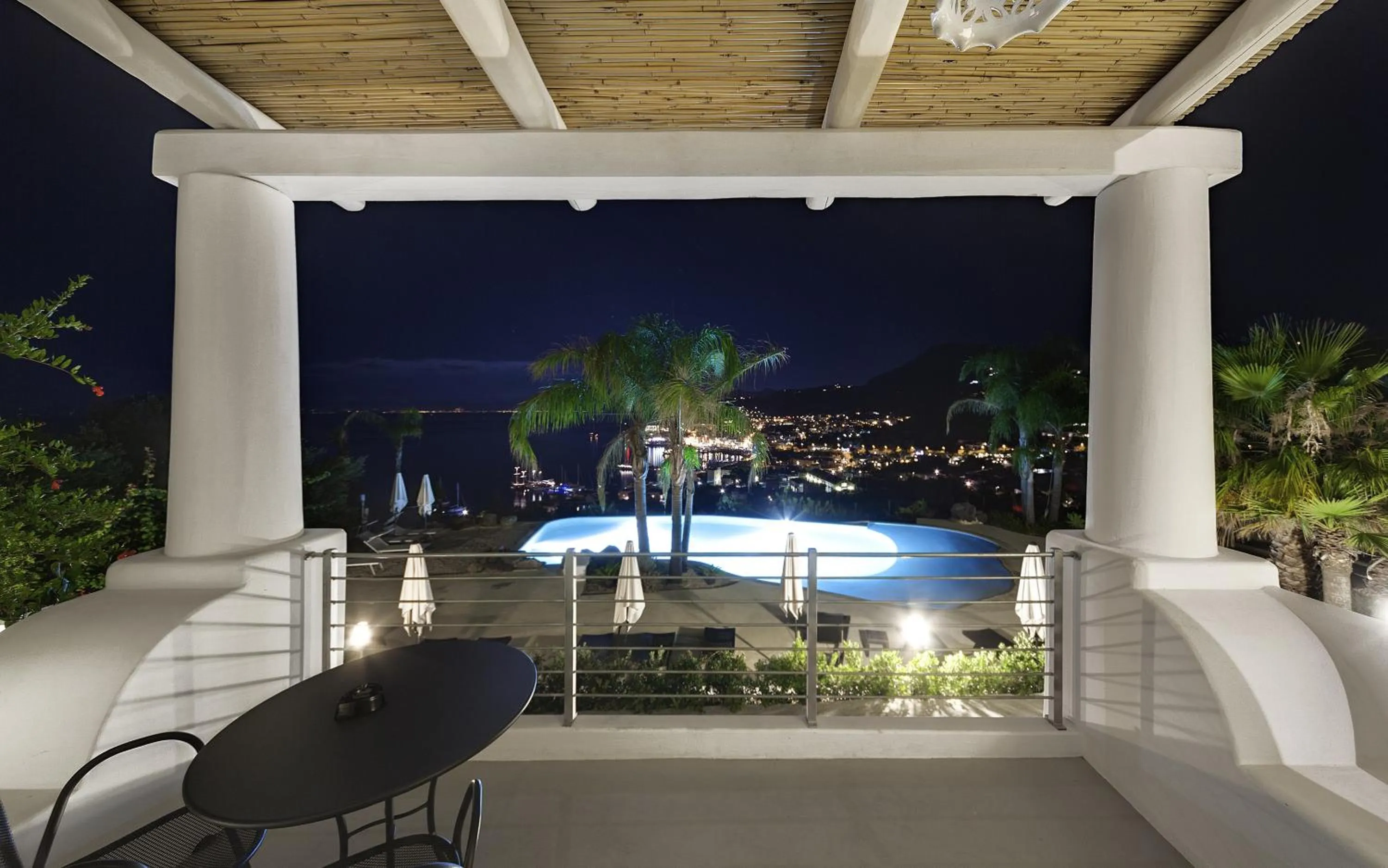 Balcony/Terrace in Hotel Villa Enrica - Aeolian Charme