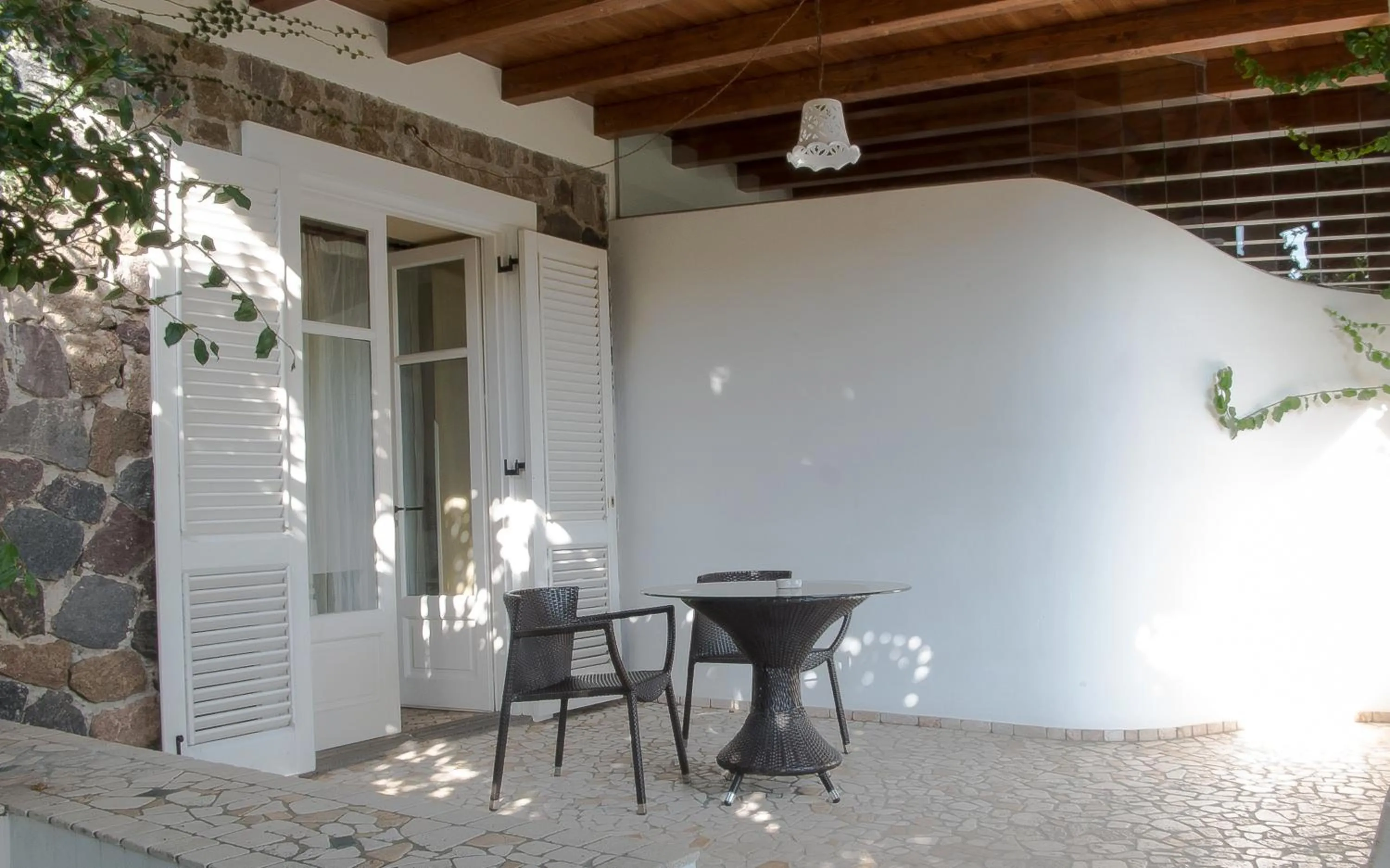 Balcony/Terrace in Hotel Villa Enrica - Aeolian Charme