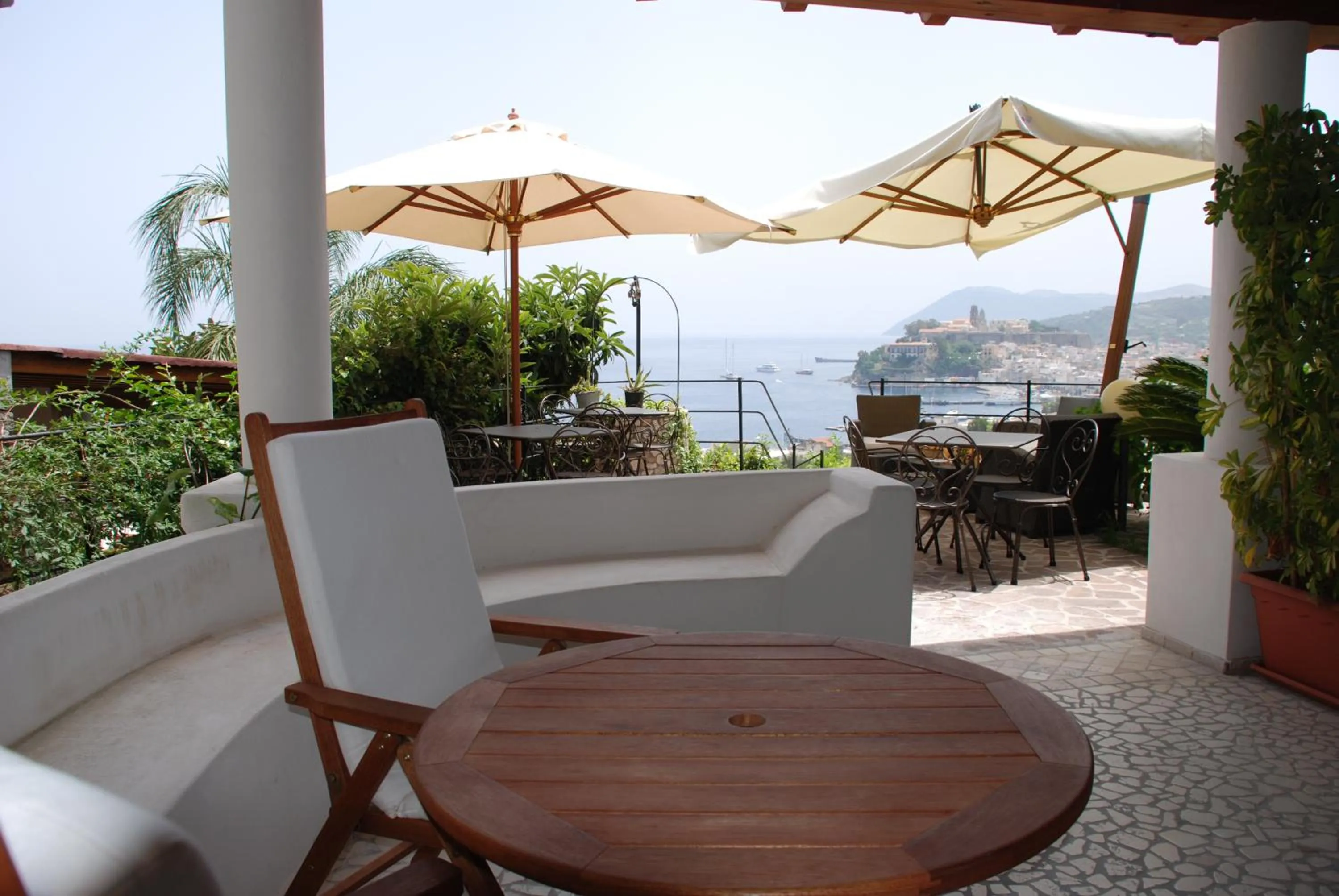 Balcony/Terrace in Hotel Villa Enrica - Aeolian Charme