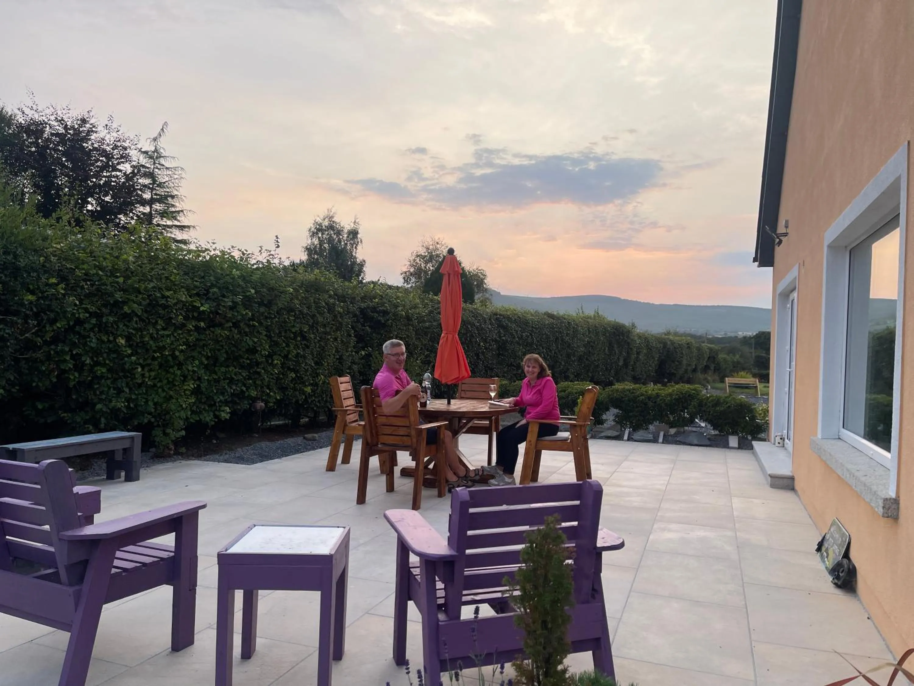 Patio in Mon Petit Cottage - B&B and Guest House in Bunclody