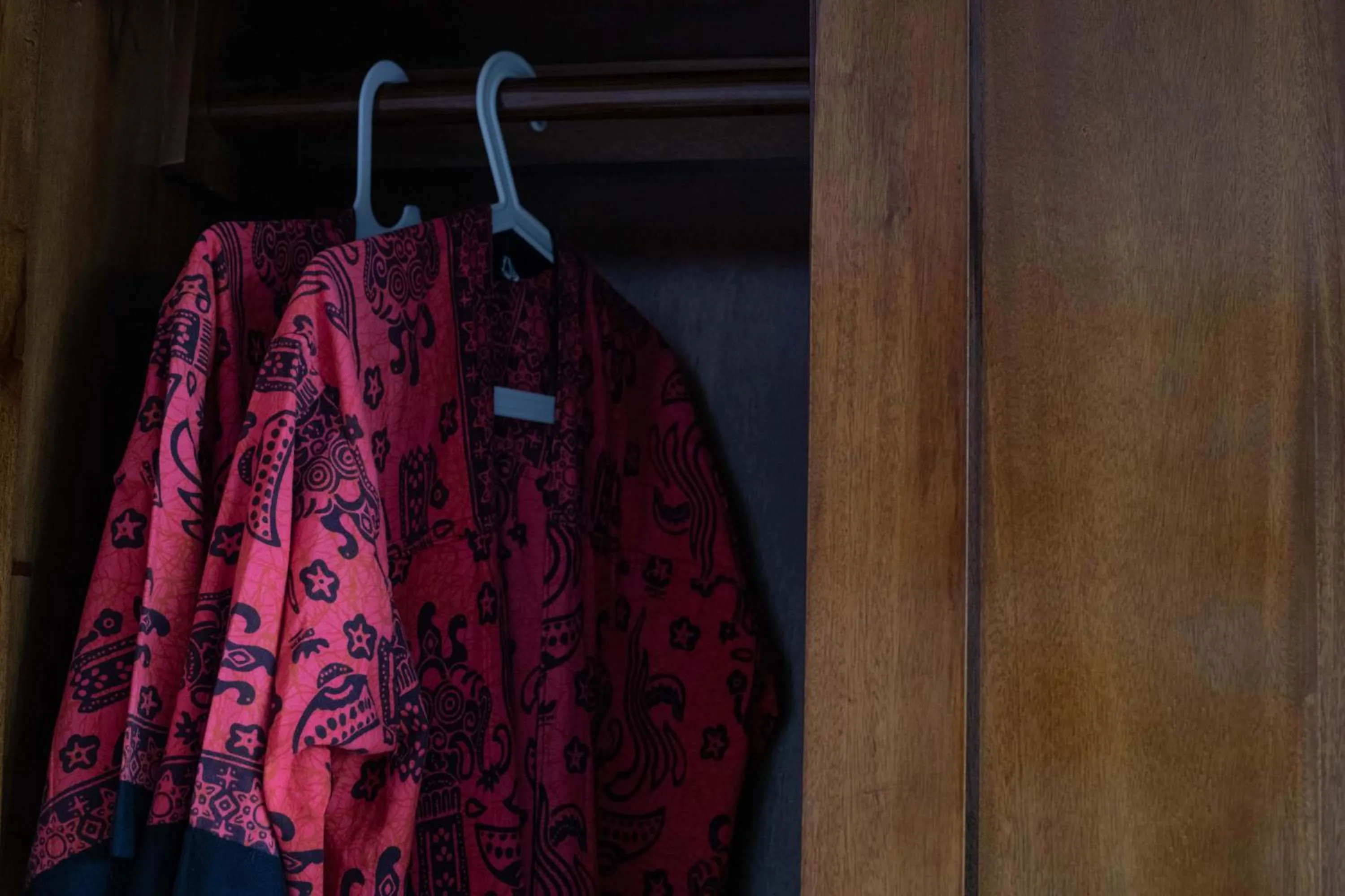 wardrobe in Ubud Mayura Private Pool Villa