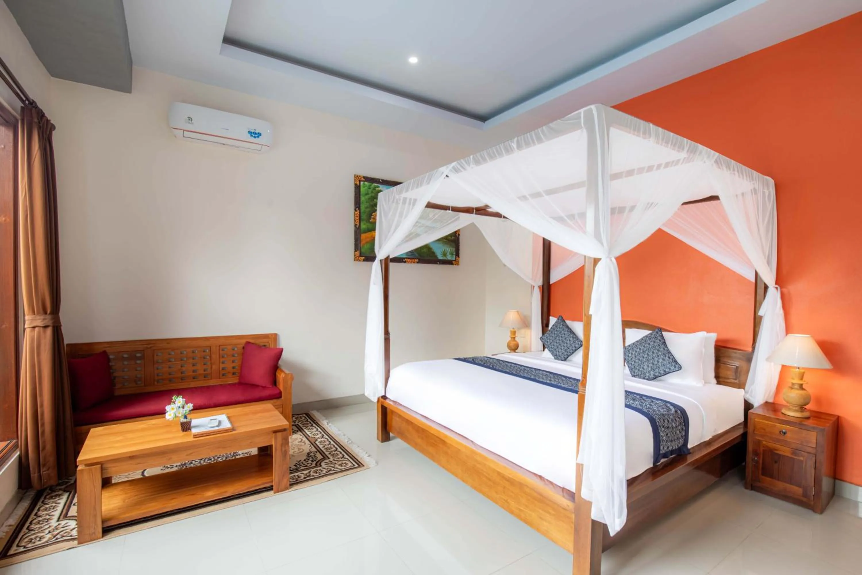 Bed in Ubud Mayura Private Pool Villa