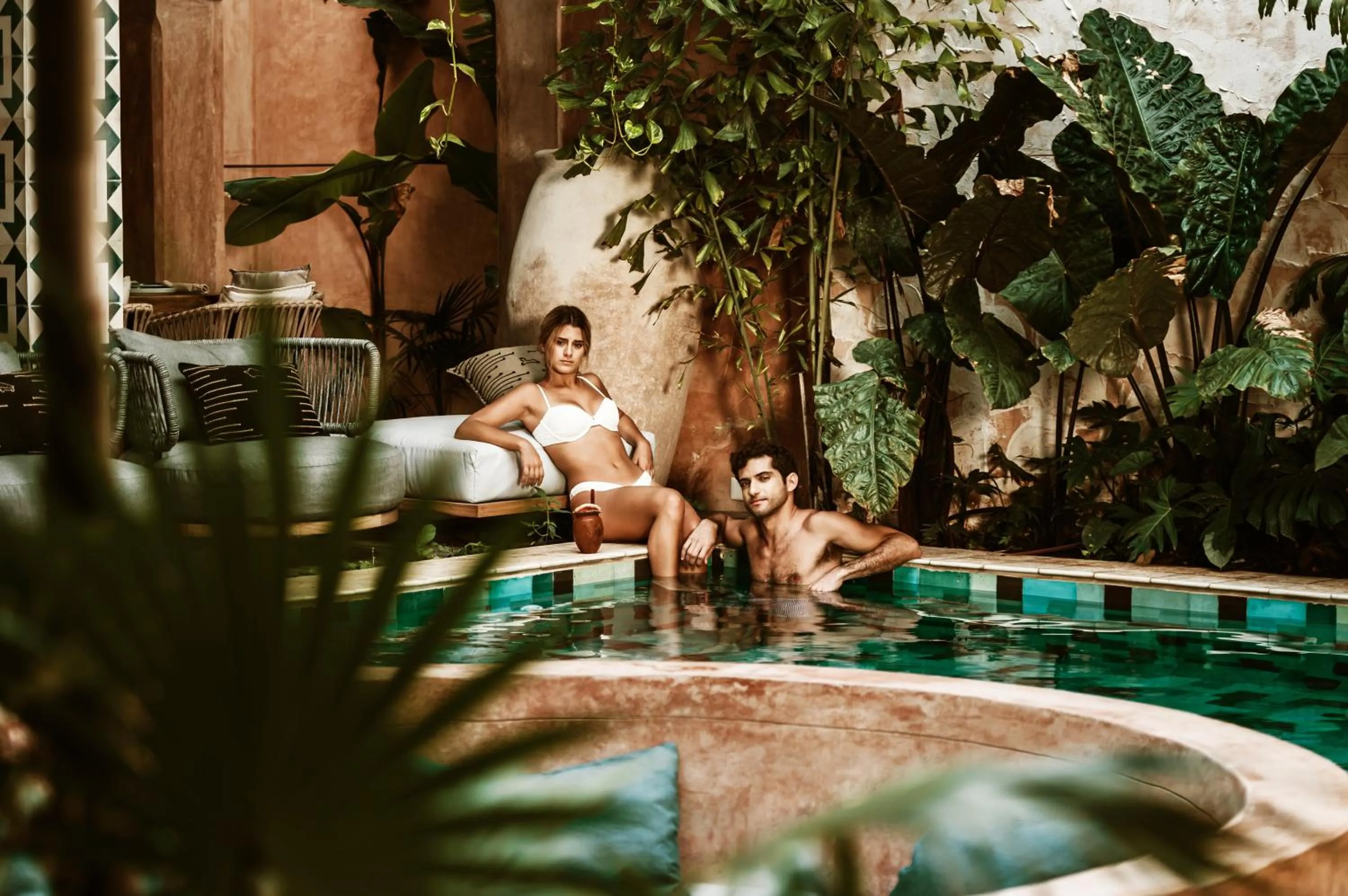 Swimming pool in CIGNO HOTEL BOUTIQUE- Adults Only