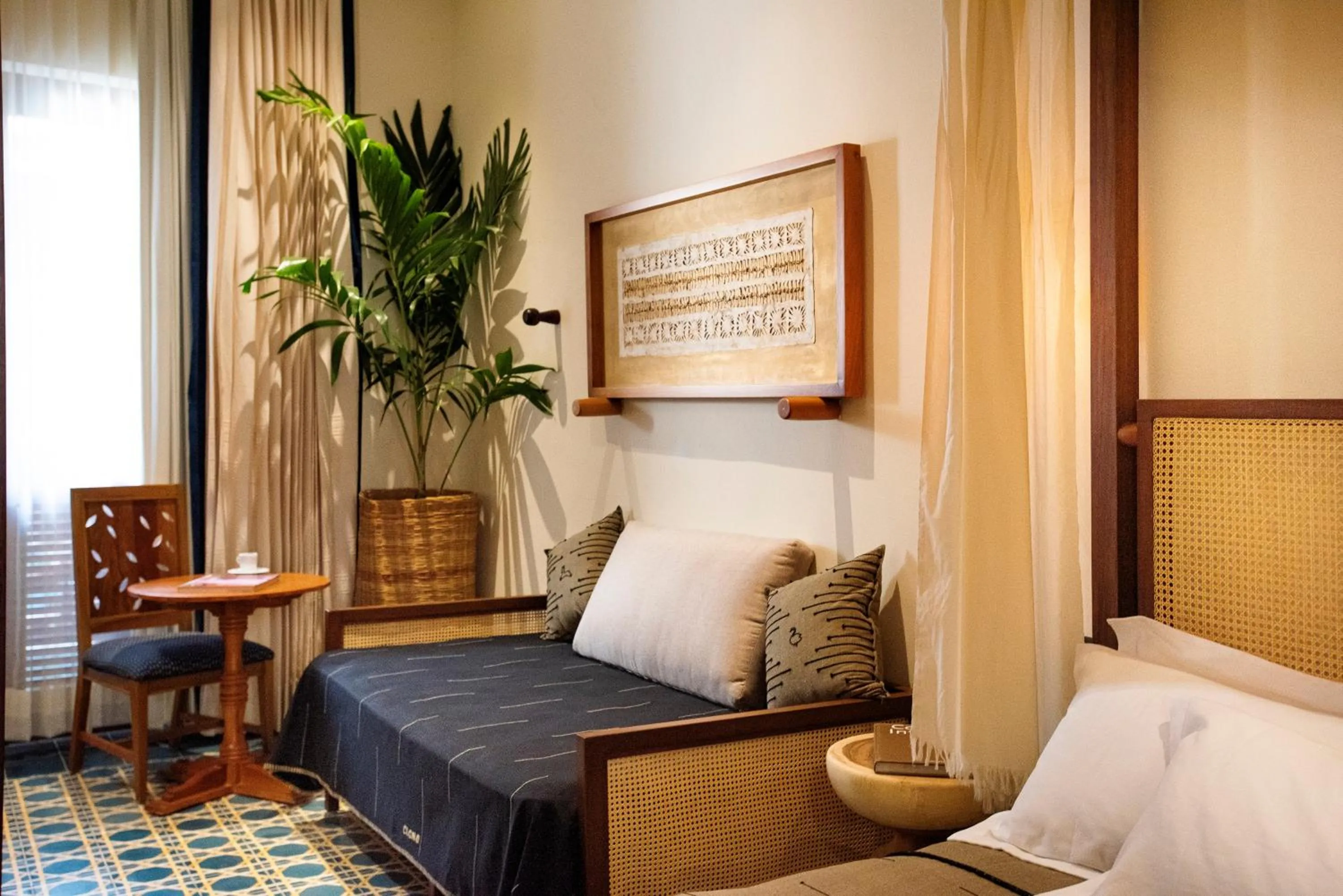 Living room, Bed in CIGNO HOTEL BOUTIQUE- Adults Only