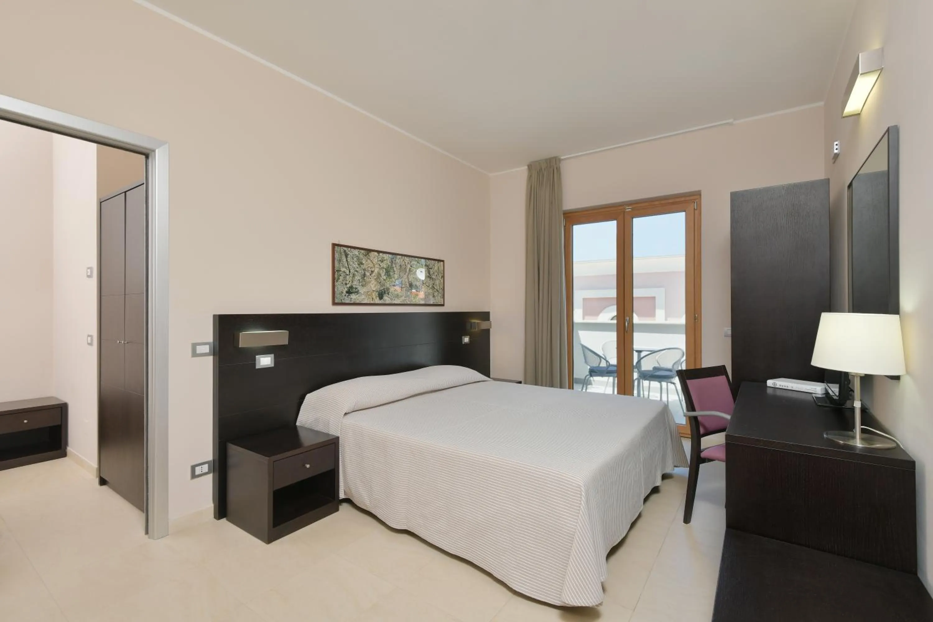 Bed in Hotel Mareluna