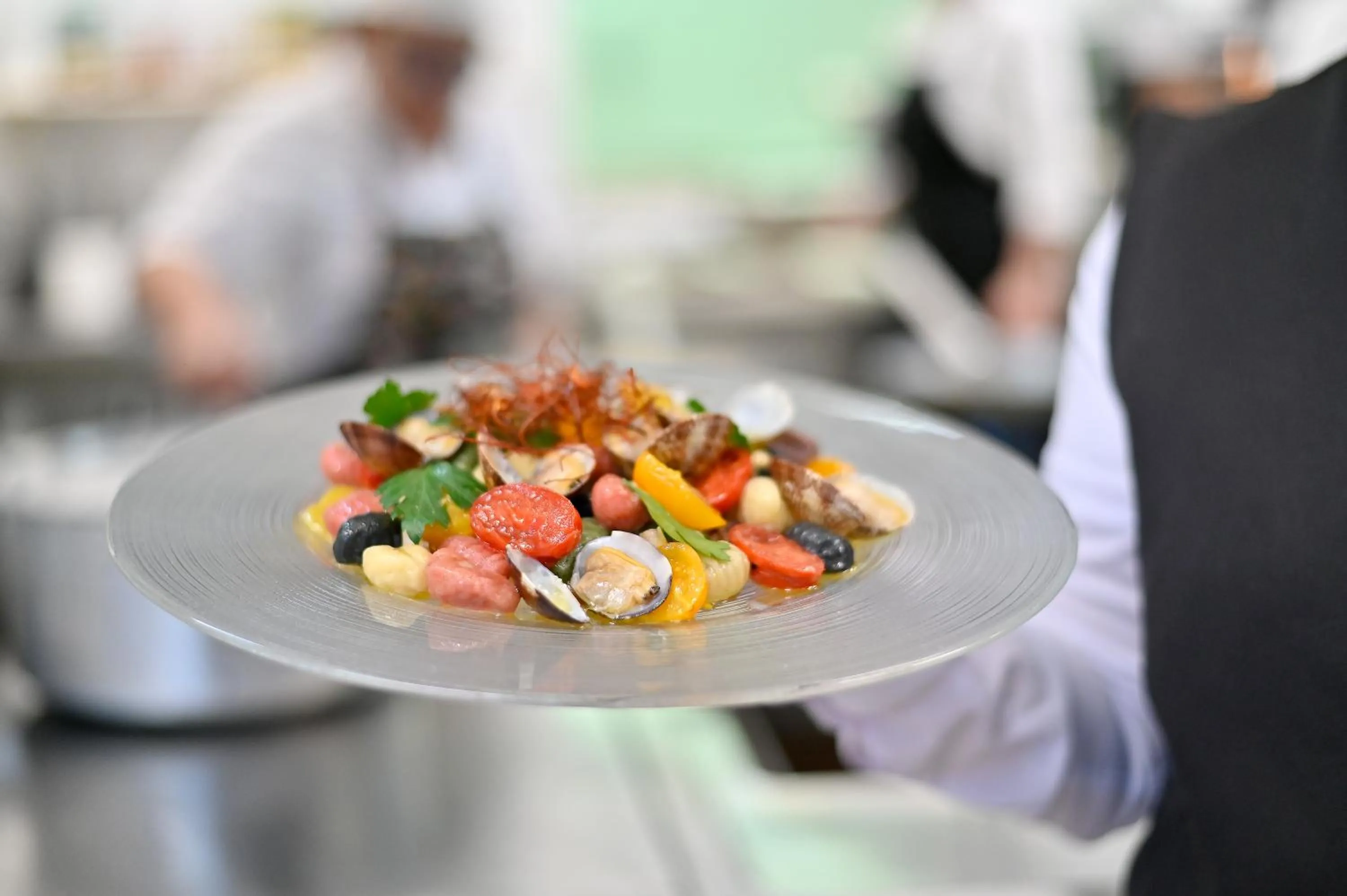 kitchen in Hotel Mareluna