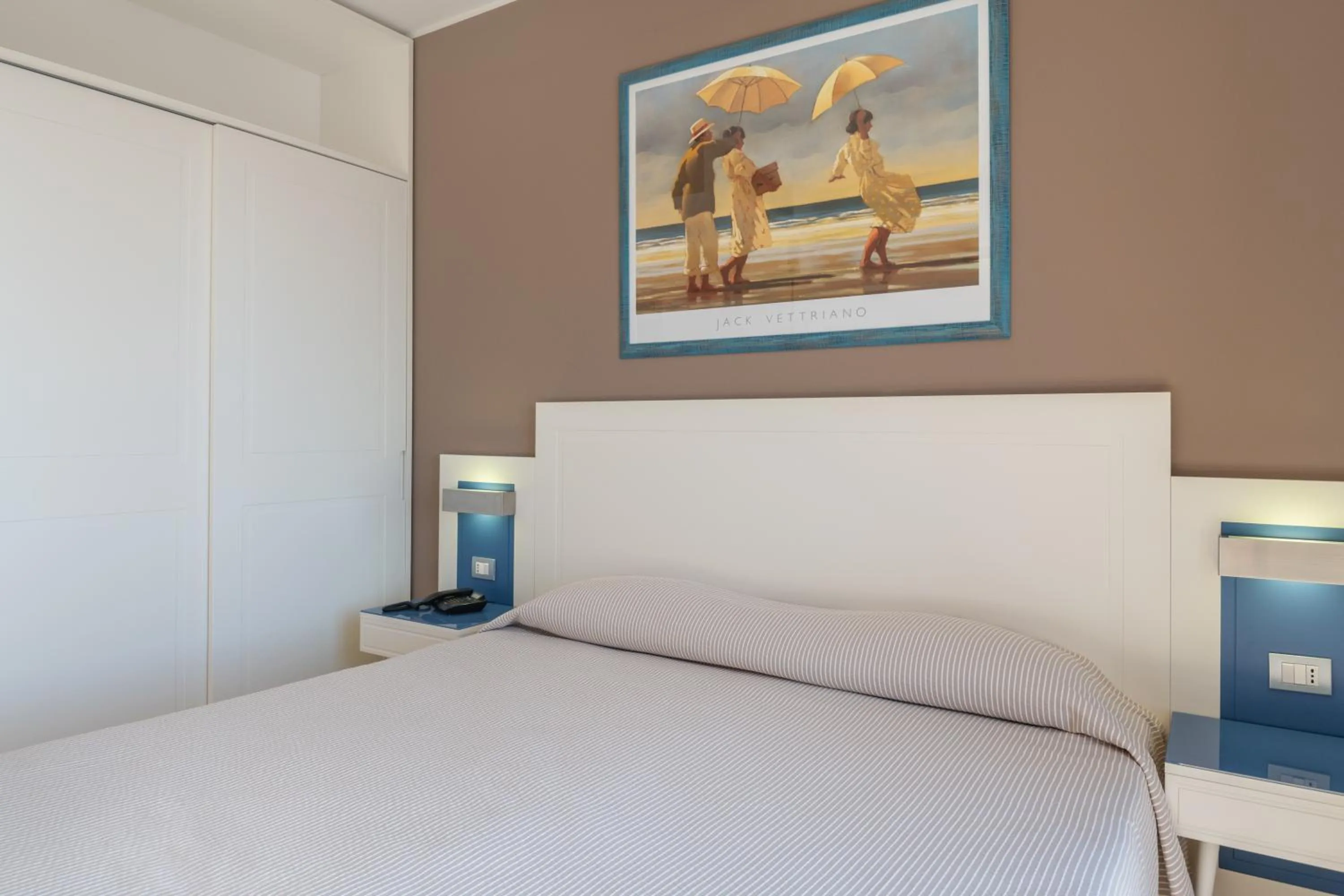 Bed in Hotel Mareluna