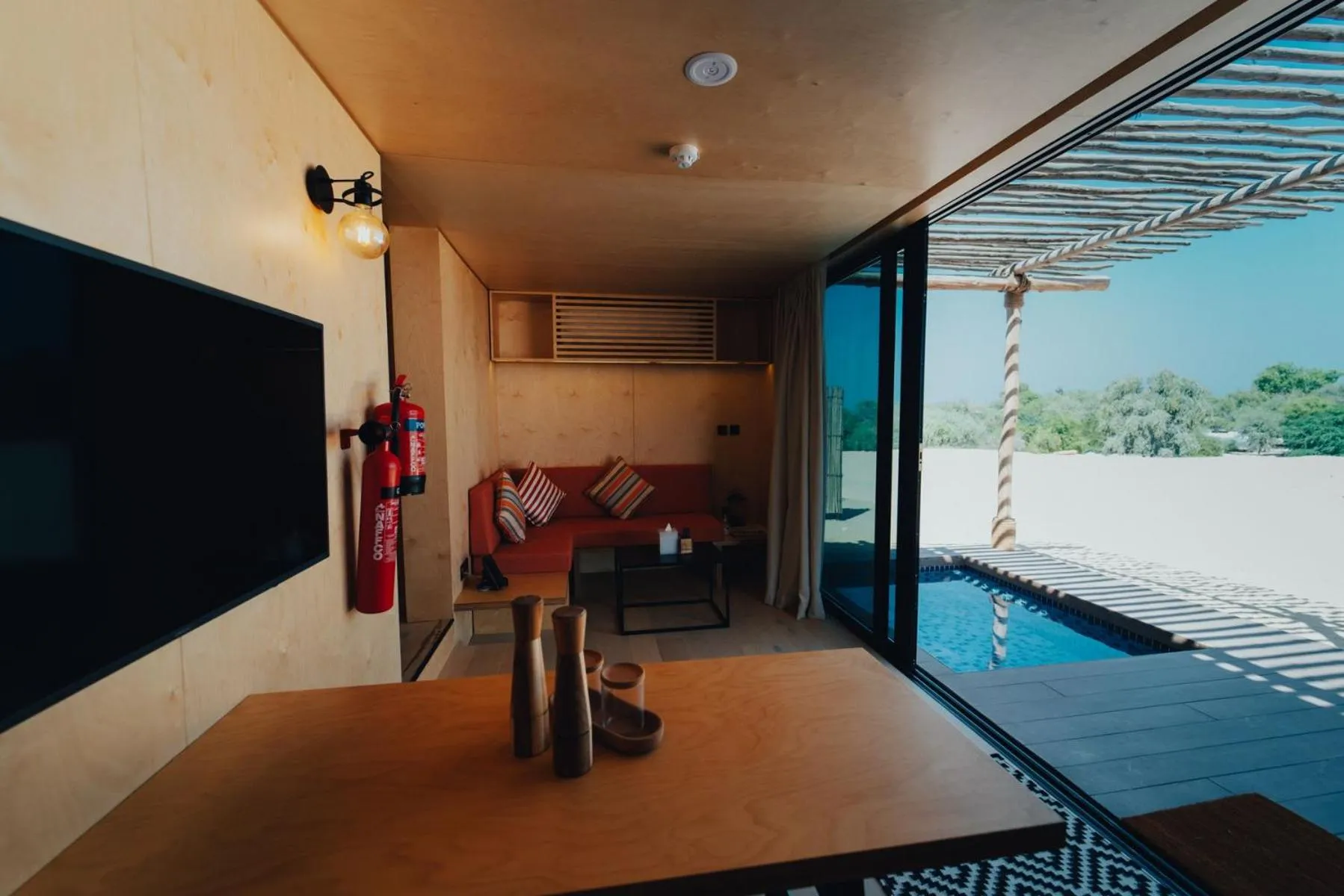 Living room in Bab Al Nojoum Al Mugheirah