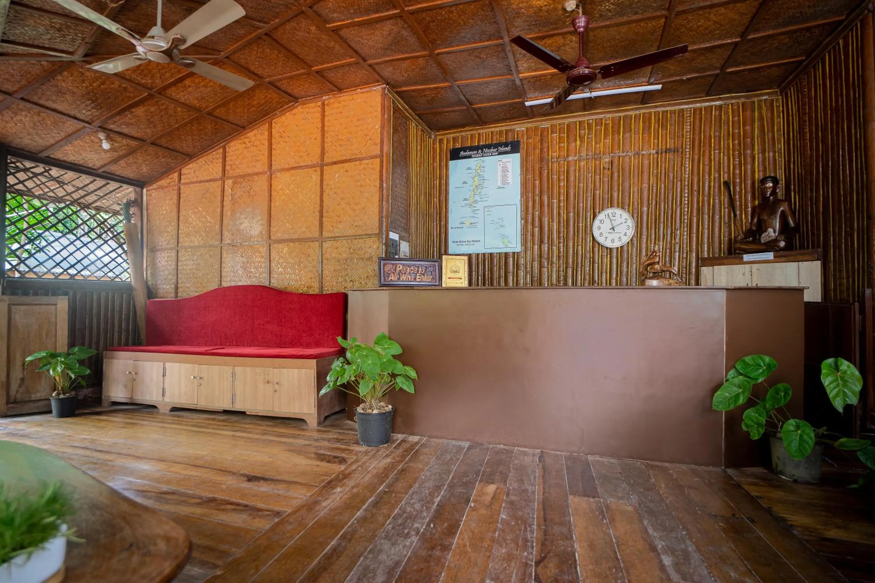 Lobby or reception in Palm Grove Eco Resort