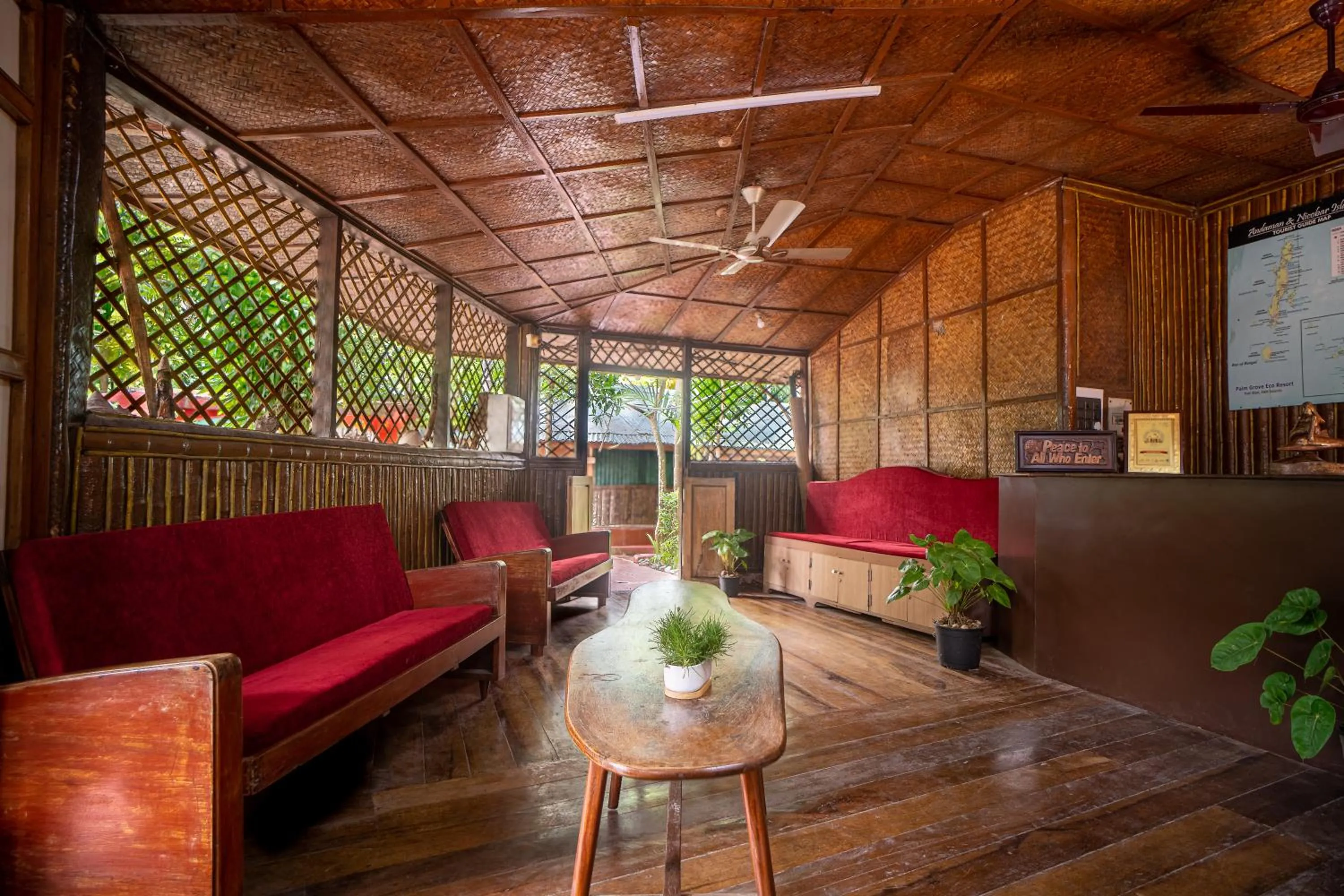 Lobby or reception in Palm Grove Eco Resort